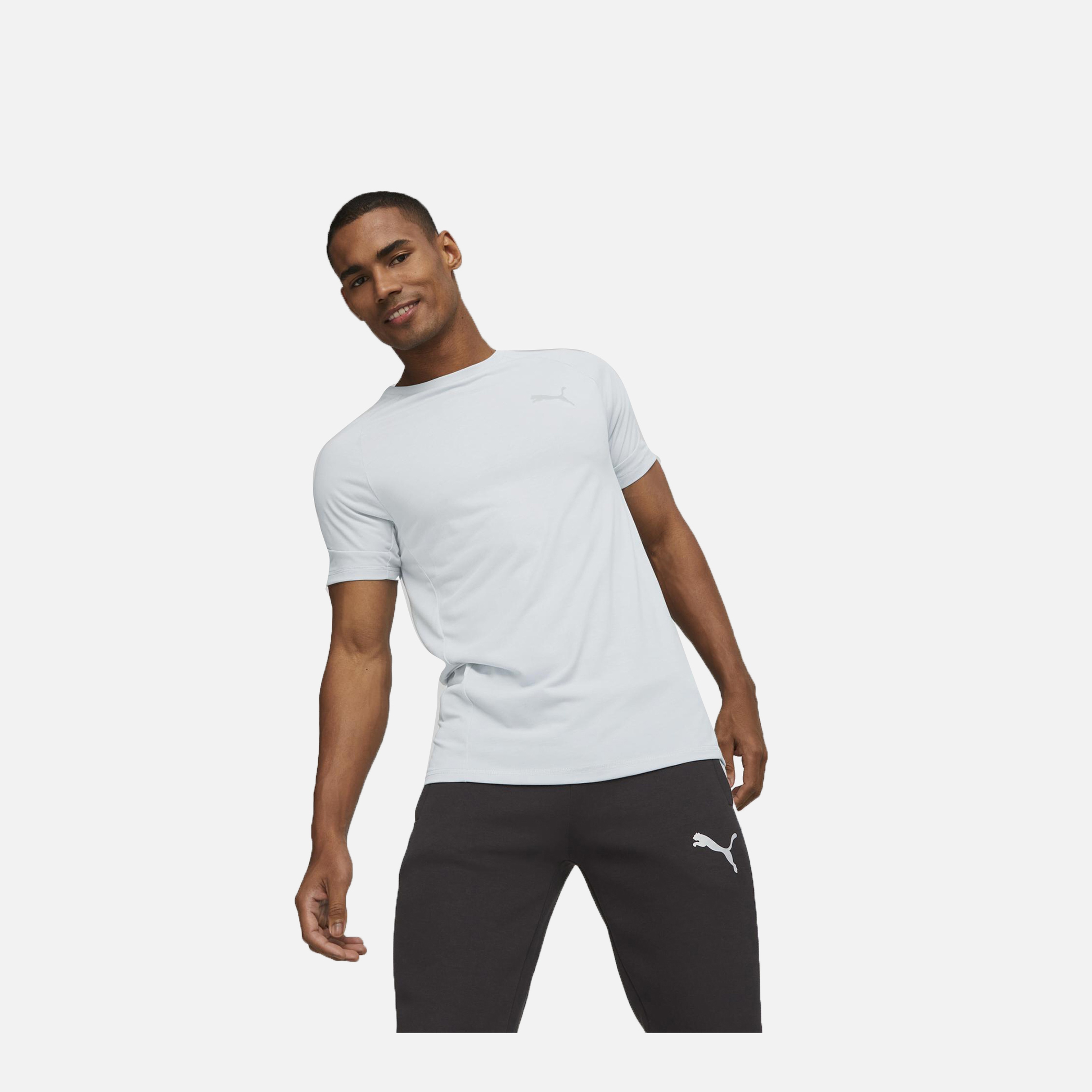 Puma Sportswear Evostripe Short-Sleeve Erkek Tişört