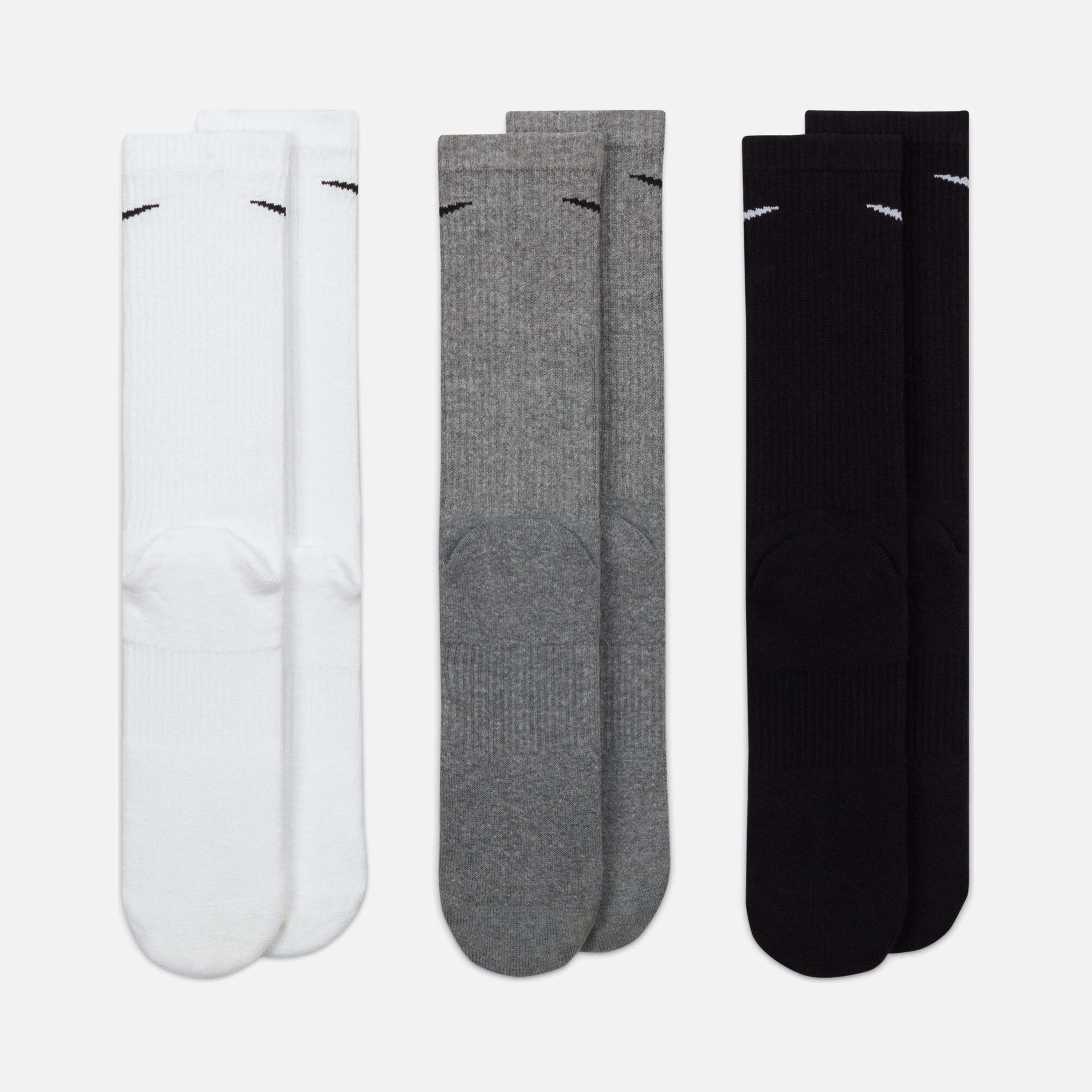 Nike Everyday Plus Cushioned Training Crew (3 Pairs) Unisex Çorap