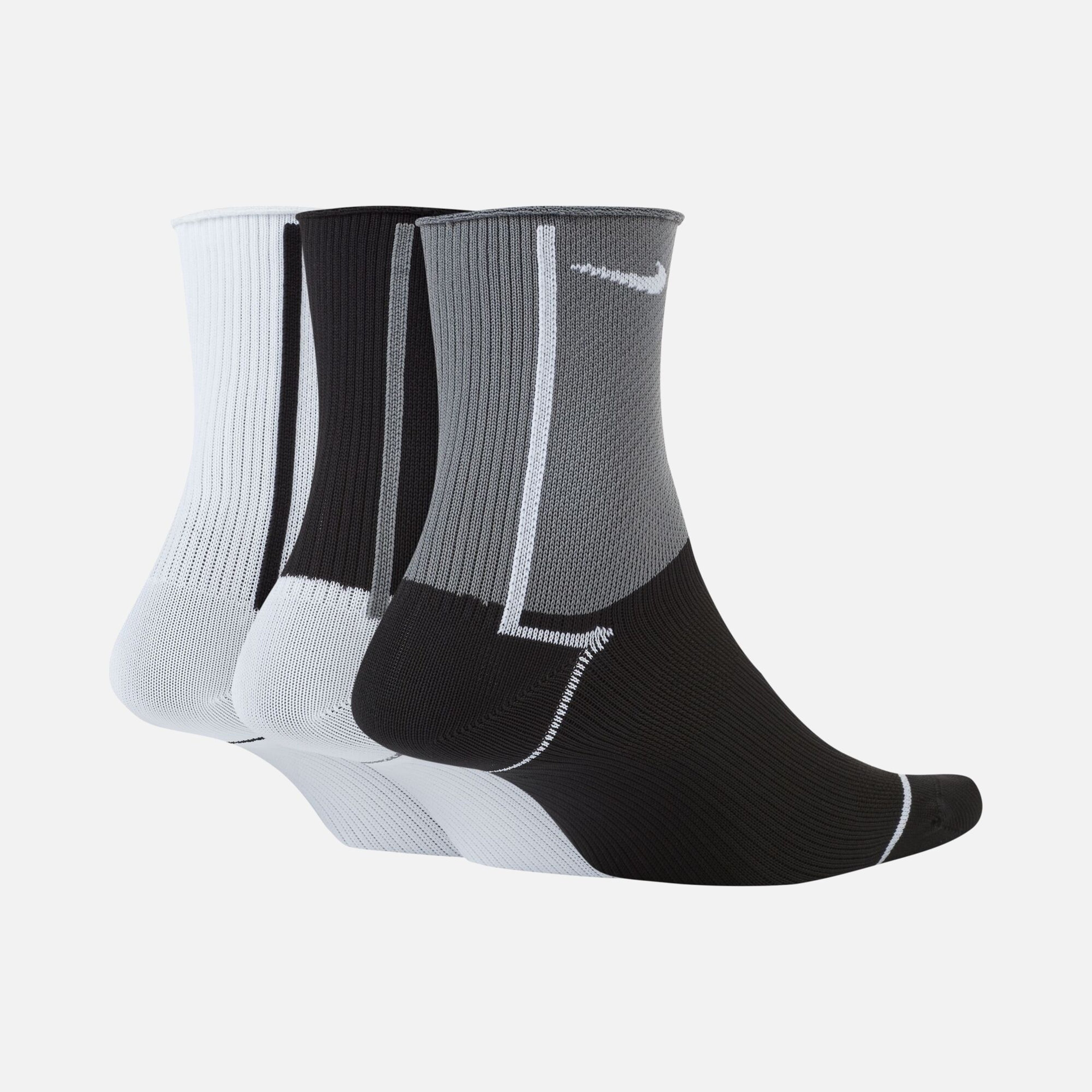 Nike Dri-Fit Everyday Plus Lightweight Training Ankle (3 Pairs) Kadın Çorap