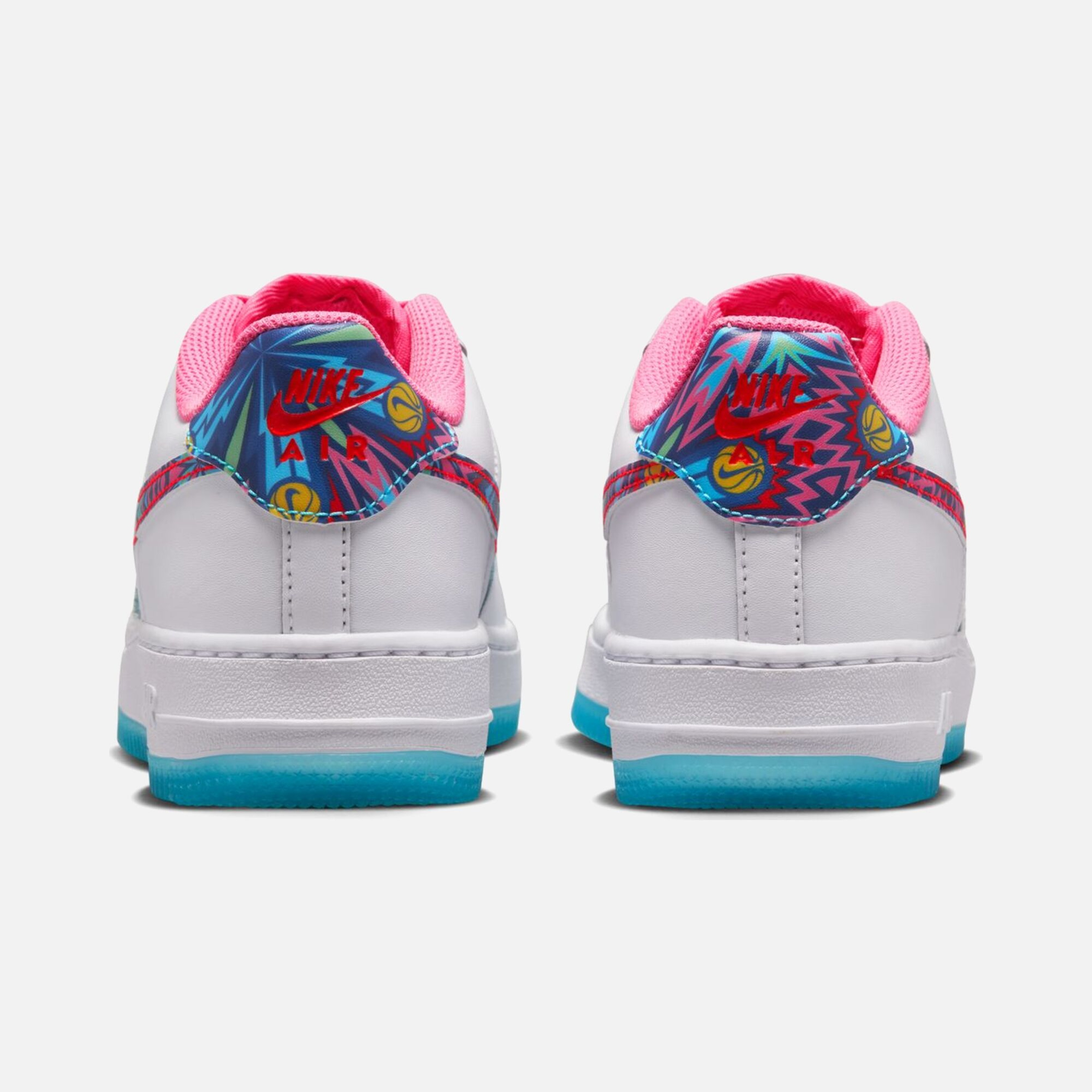 Nike Air Force 1 ''Multi-Color Swoosh'' (GS) Spor Ayakkabı