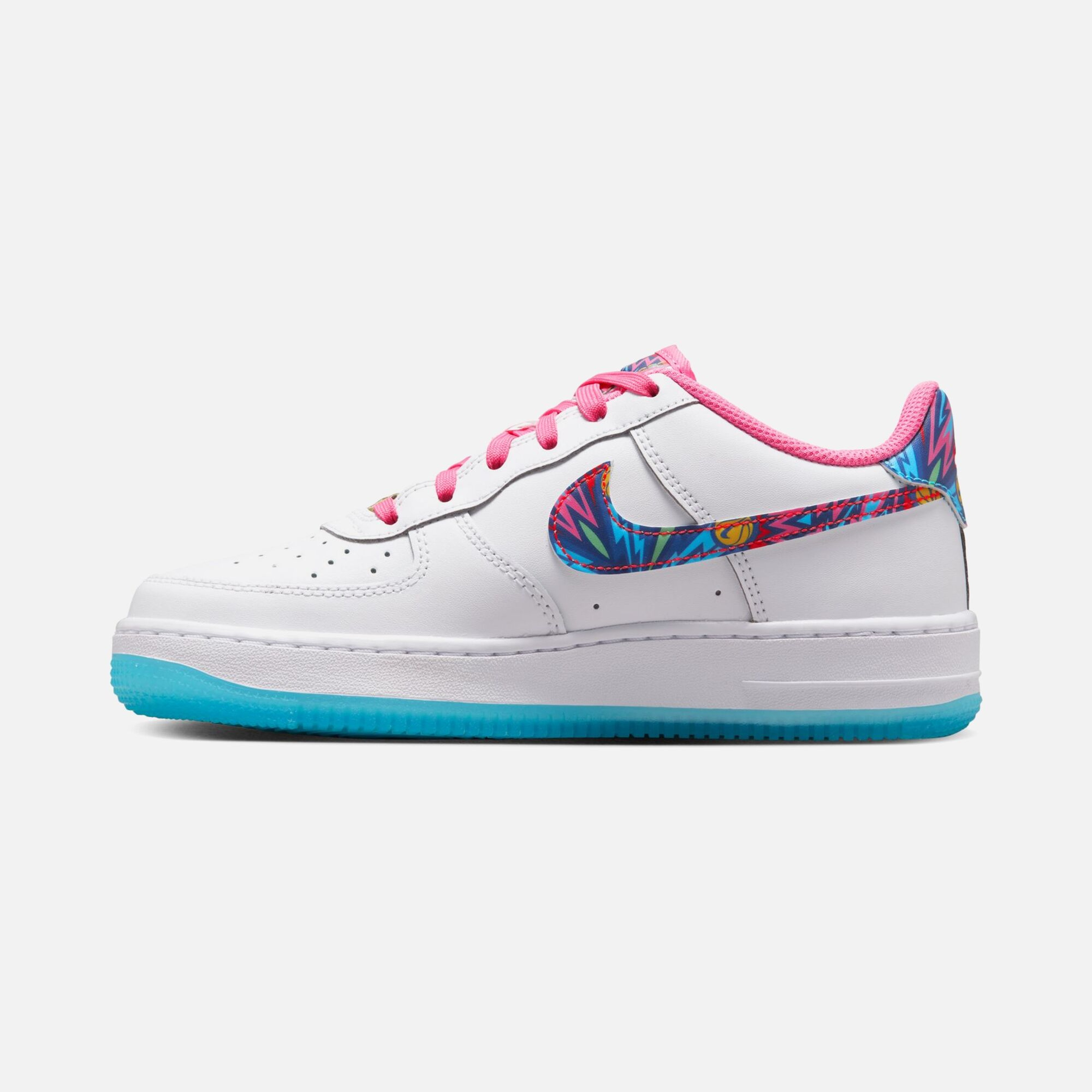 Nike Air Force 1 ''Multi-Color Swoosh'' (GS) Spor Ayakkabı