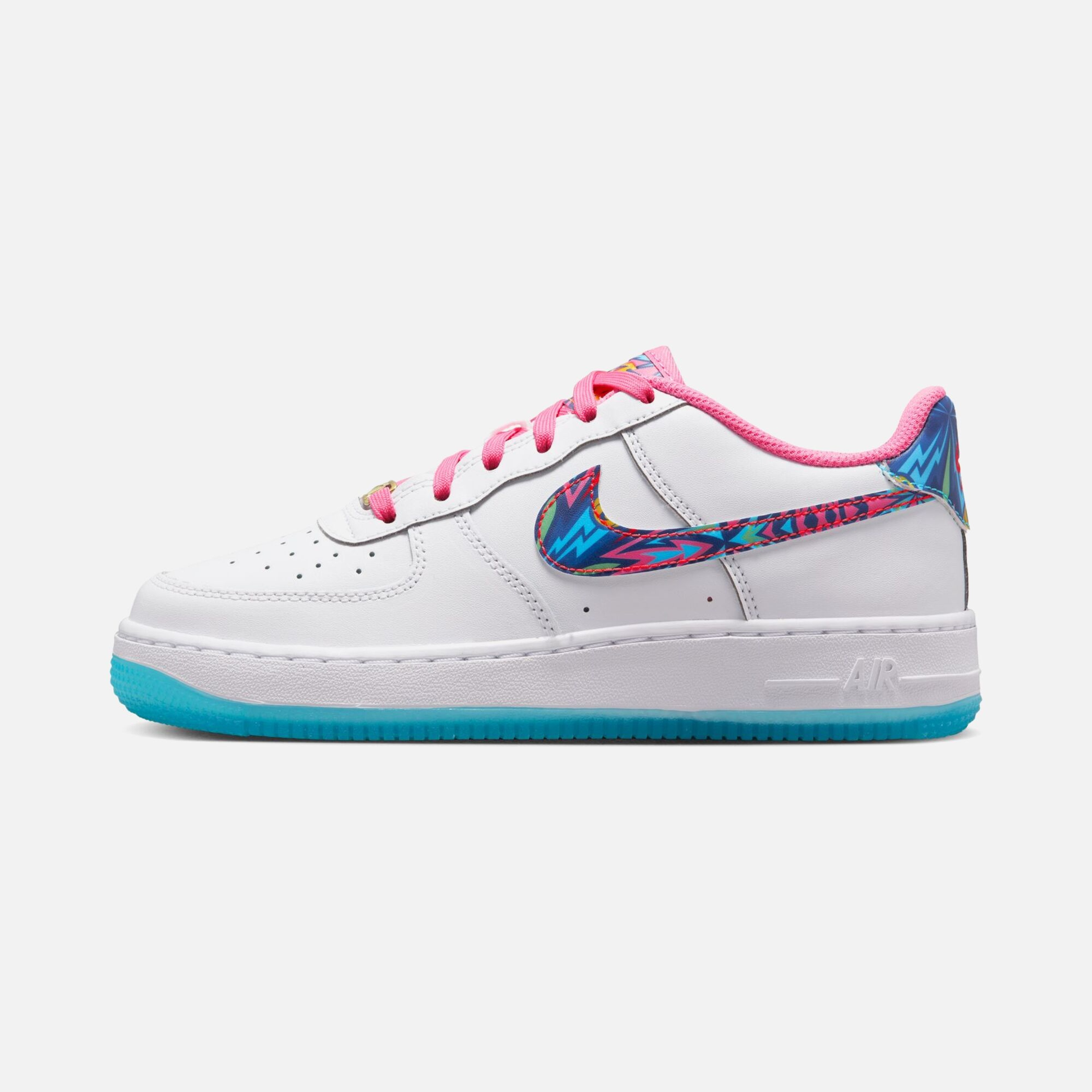 Nike Air Force 1 ''Multi-Color Swoosh'' (GS) Spor Ayakkabı