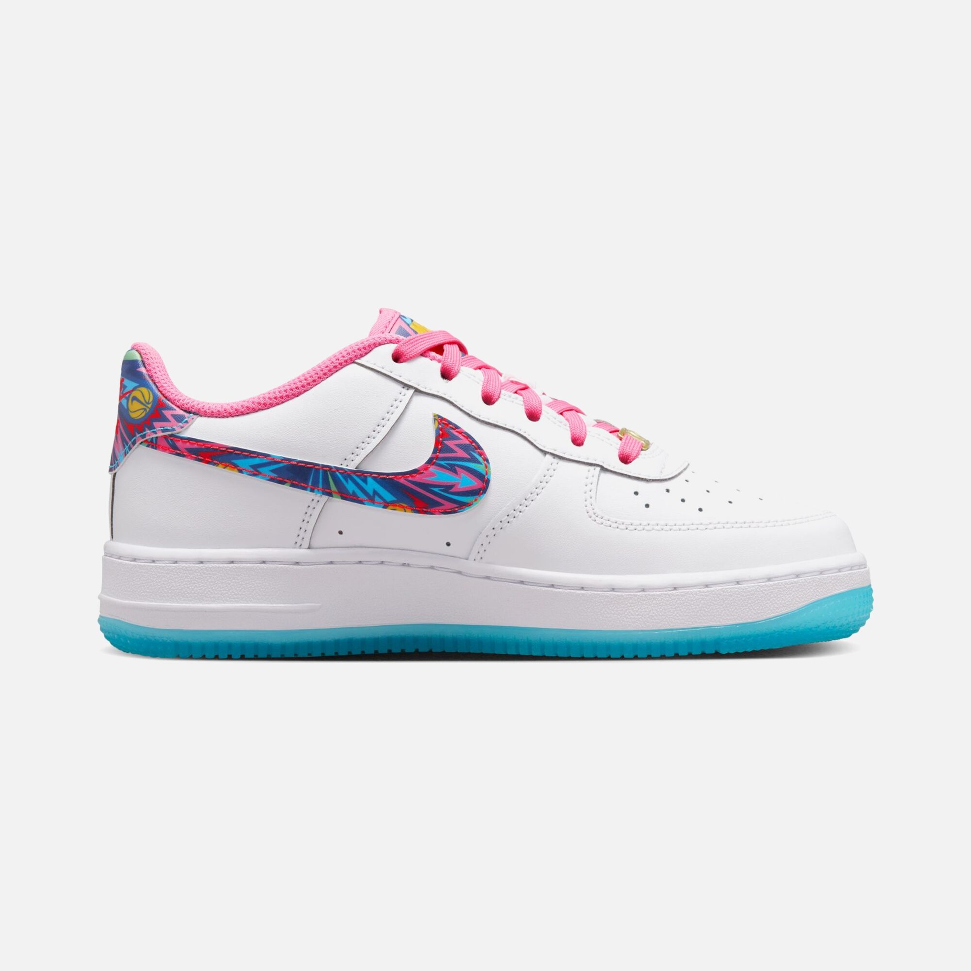 Nike Air Force 1 ''Multi-Color Swoosh'' (GS) Spor Ayakkabı