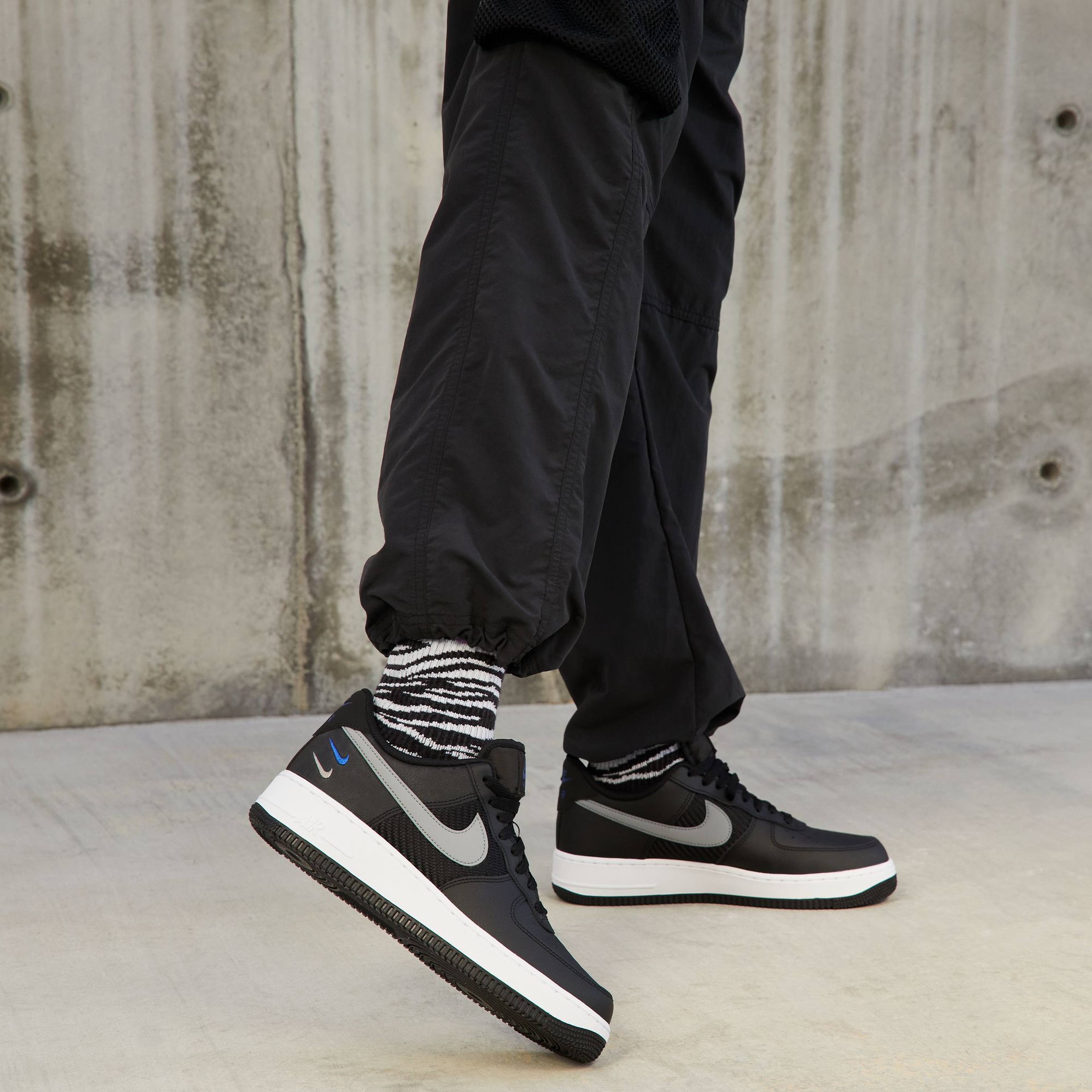 Nike Air Force 1 '07 ''Triple Swoosh'' Erkek Spor Ayakkabı