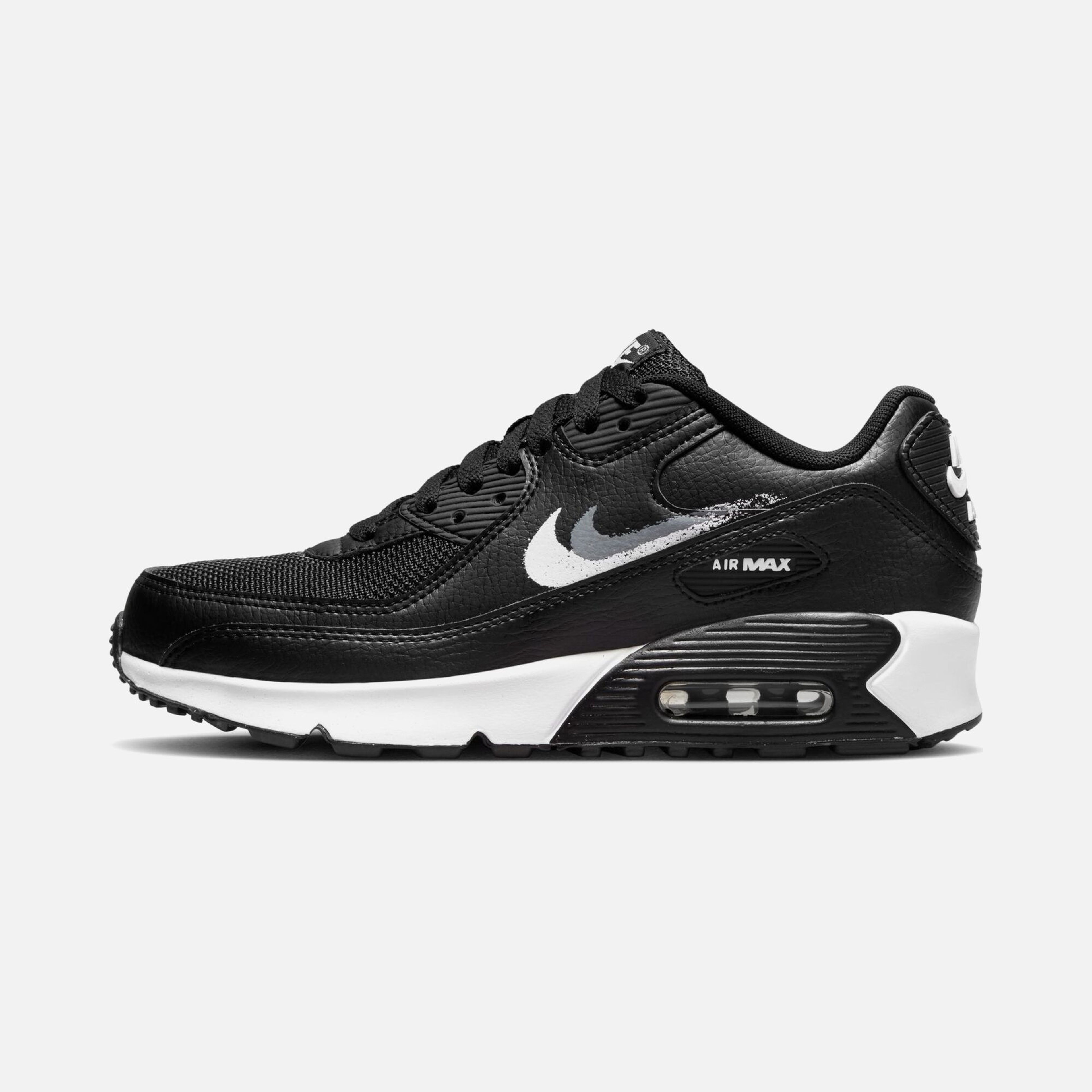 Nike Air Max 90 Next Nature ''Spray Paint Swoosh Logo'' (GS) Spor Ayakkabı