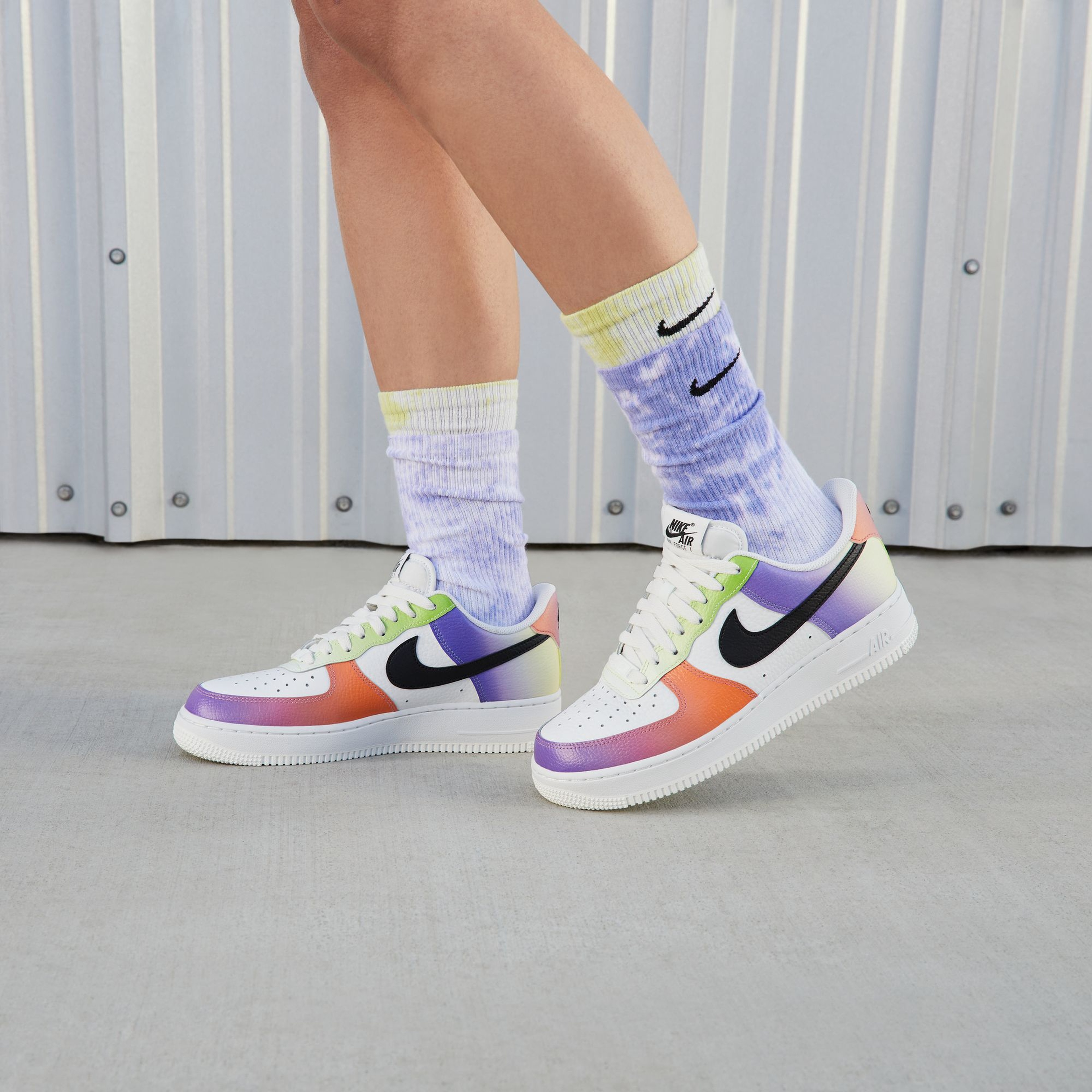 Nike Air Force 1 Low '07 ''Multi-Color Gradients'' Kadın Spor Ayakkabı