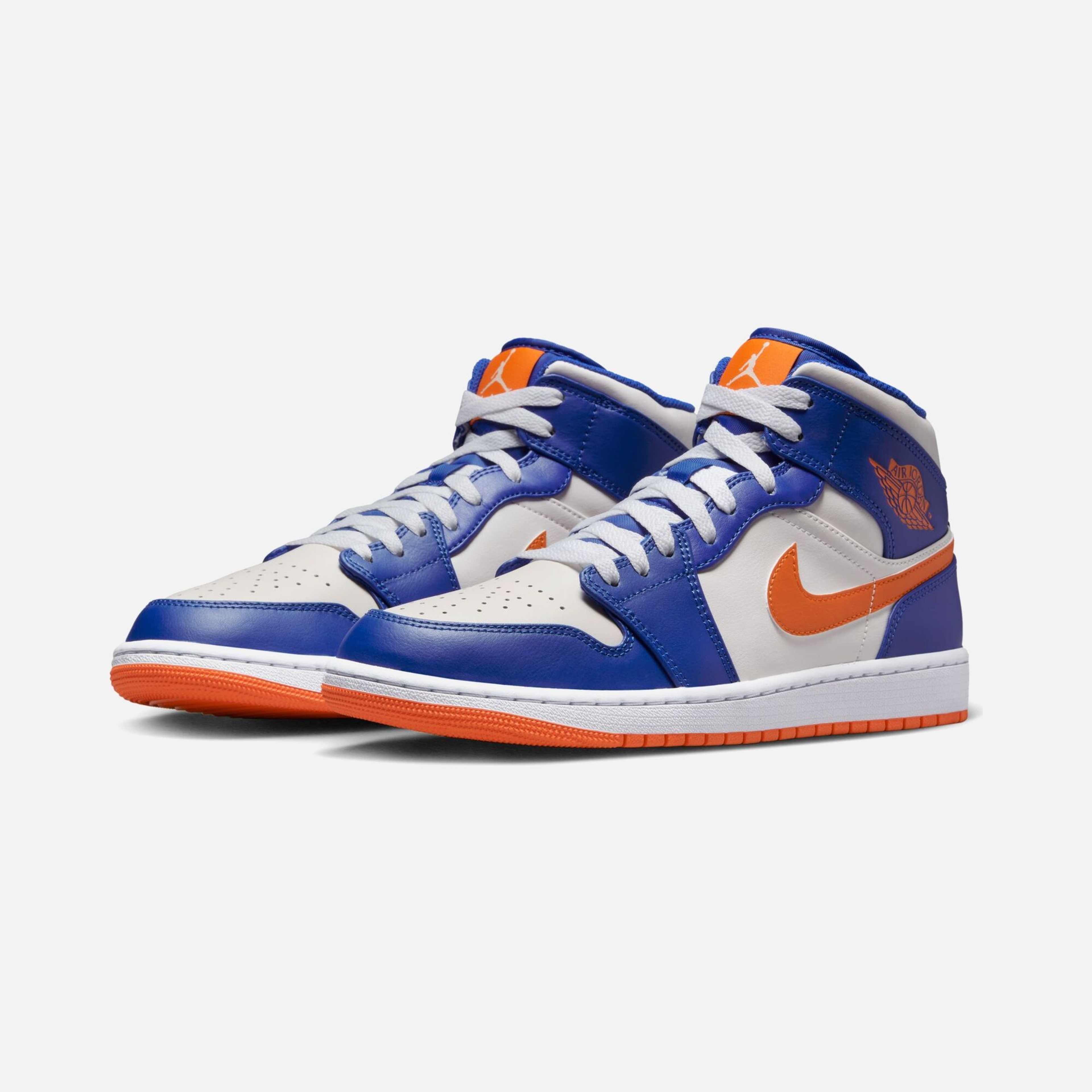 Nike Air Jordan 1 Mid ''Knicks'' Erkek Spor Ayakkabı | Barçın