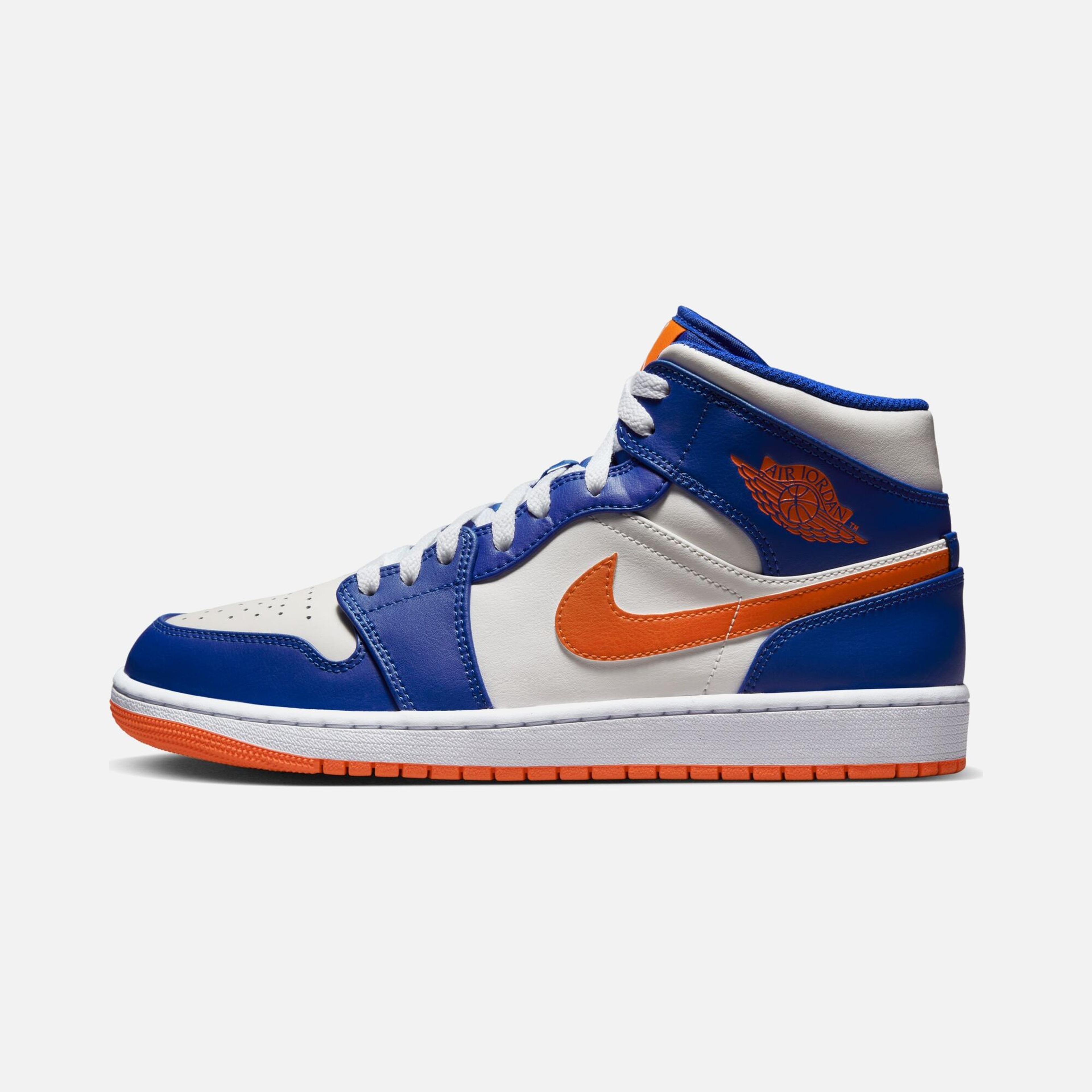 Nike Air Jordan 1 Mid ''Knicks'' Erkek Spor Ayakkabı