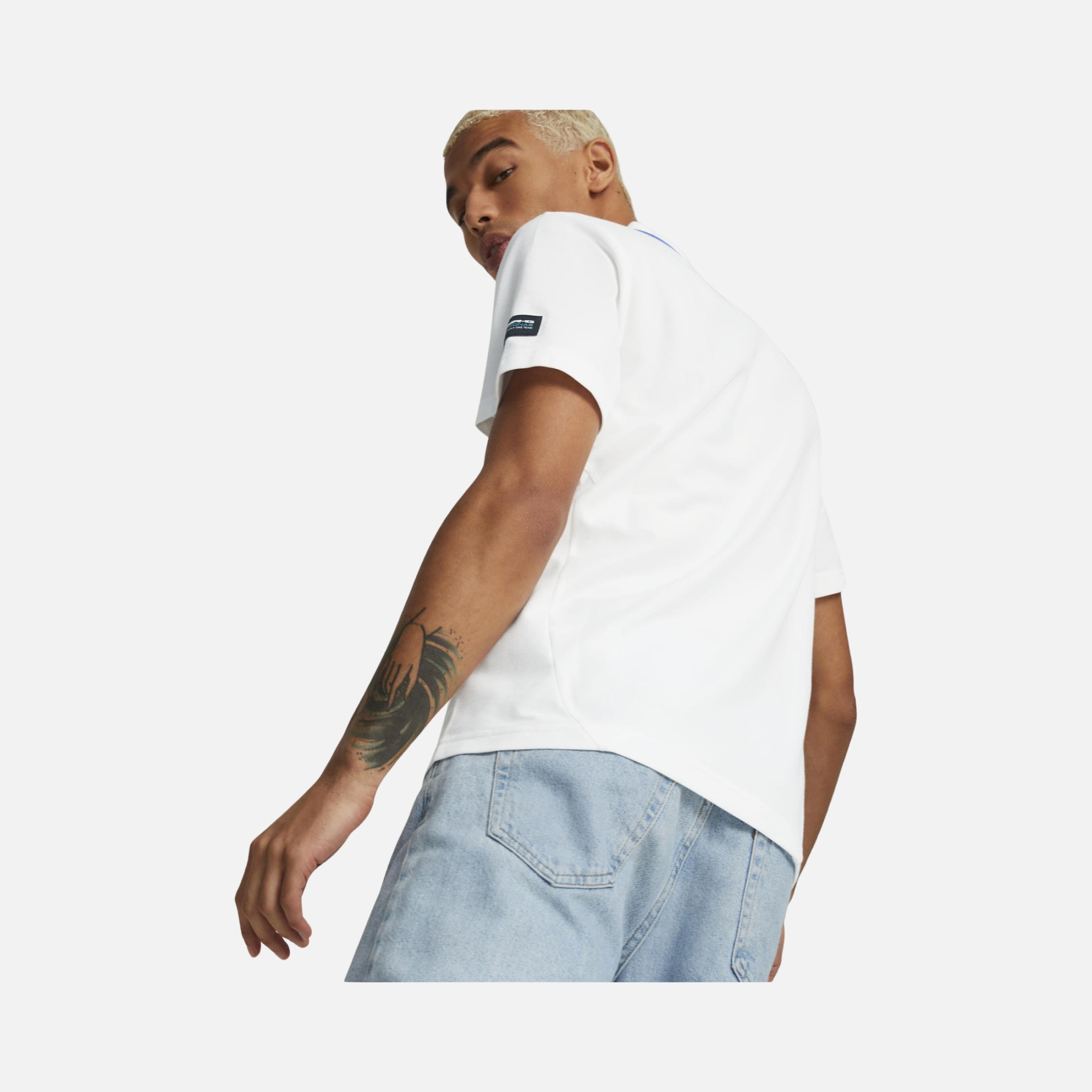 Puma Sportswear Mercedes AMG Polo Short-Sleeve Erkek Tişört