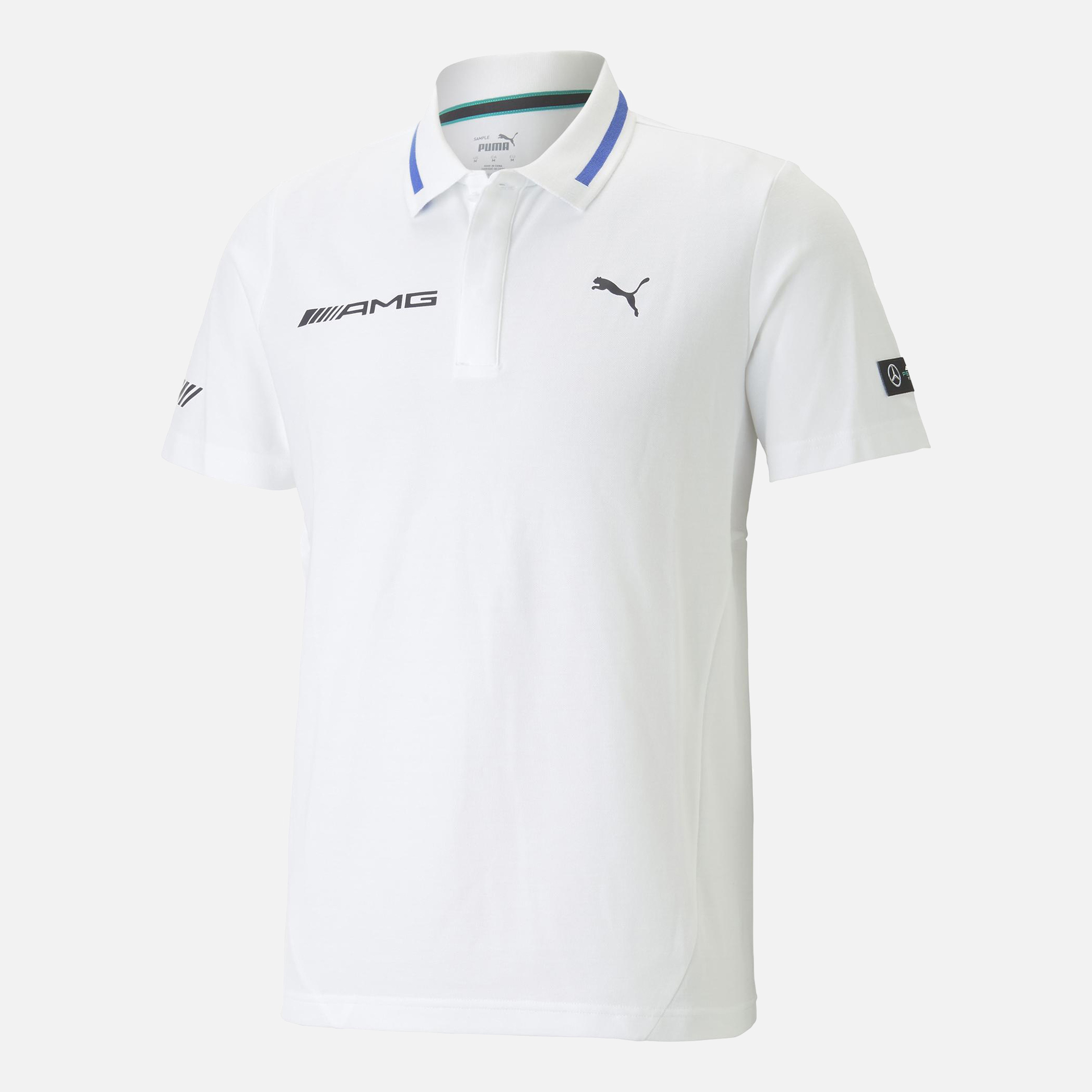 Puma Sportswear Mercedes AMG Polo Short-Sleeve Erkek Tişört