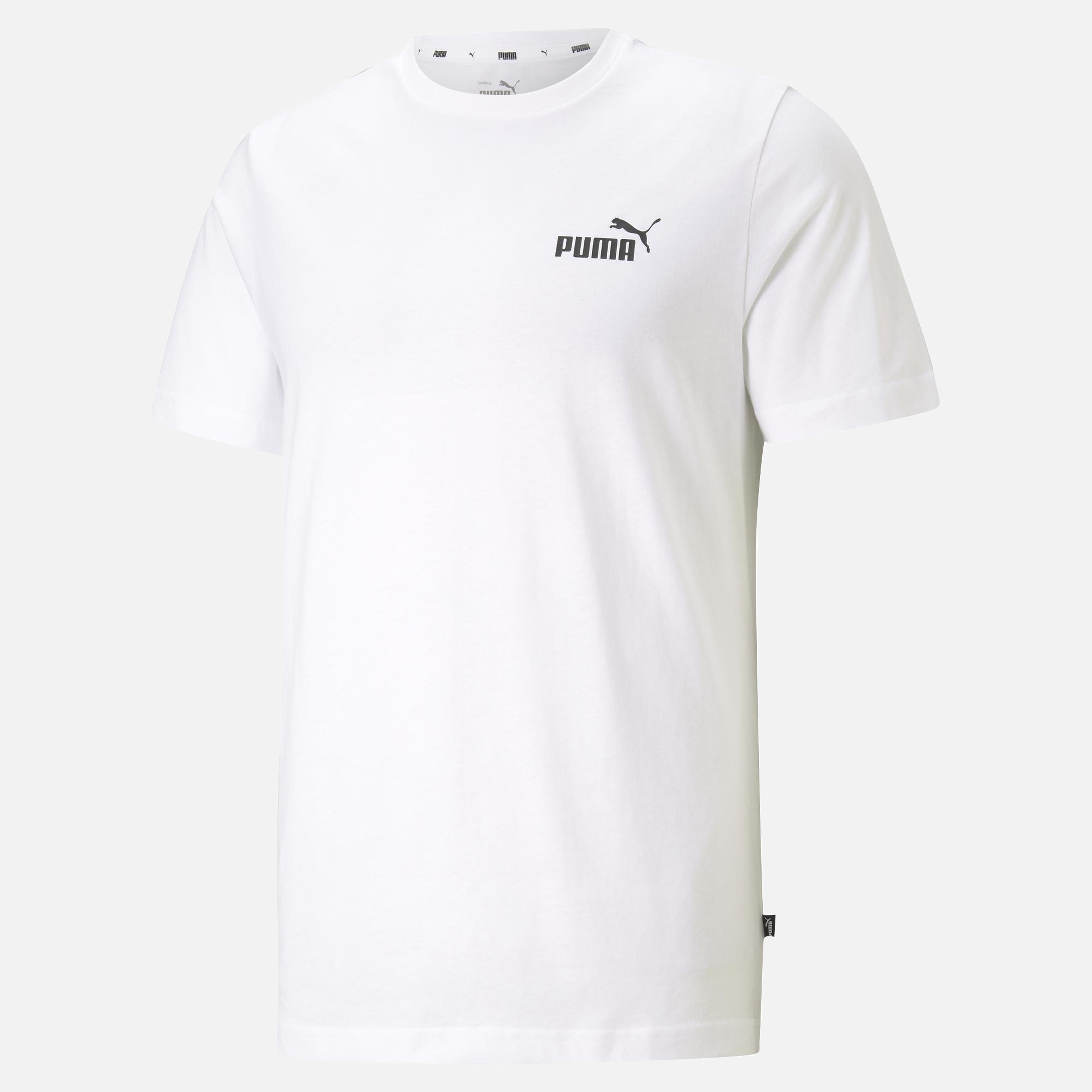 Puma Sportswear Essentials Small Logo Short-Sleeve Erkek Tişört