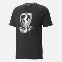 Puma Sportswear Ferrari Race Big Shield Short-Sleeve Erkek Tişört