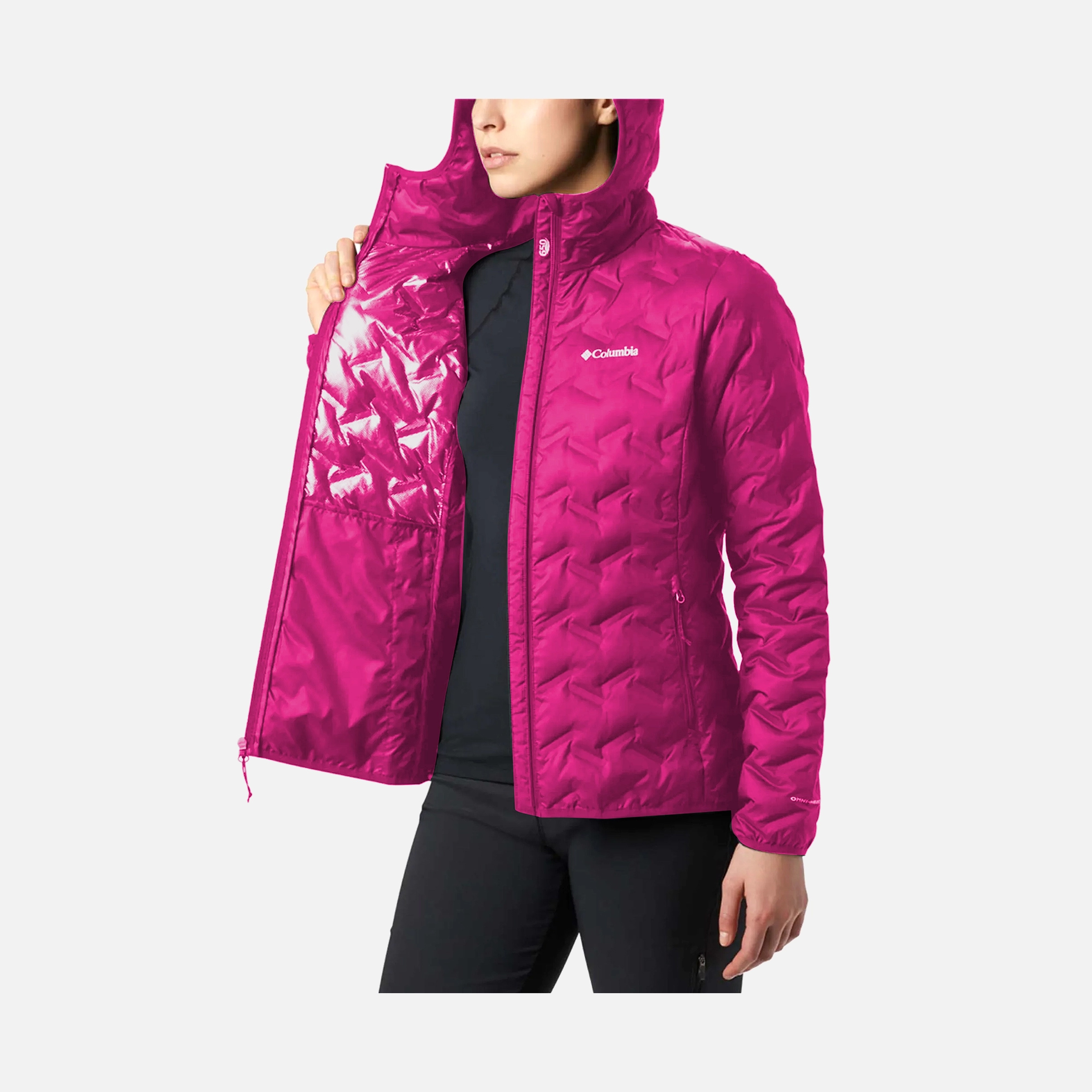Columbia Delta Ridge Down Hooded Kadın Mont
