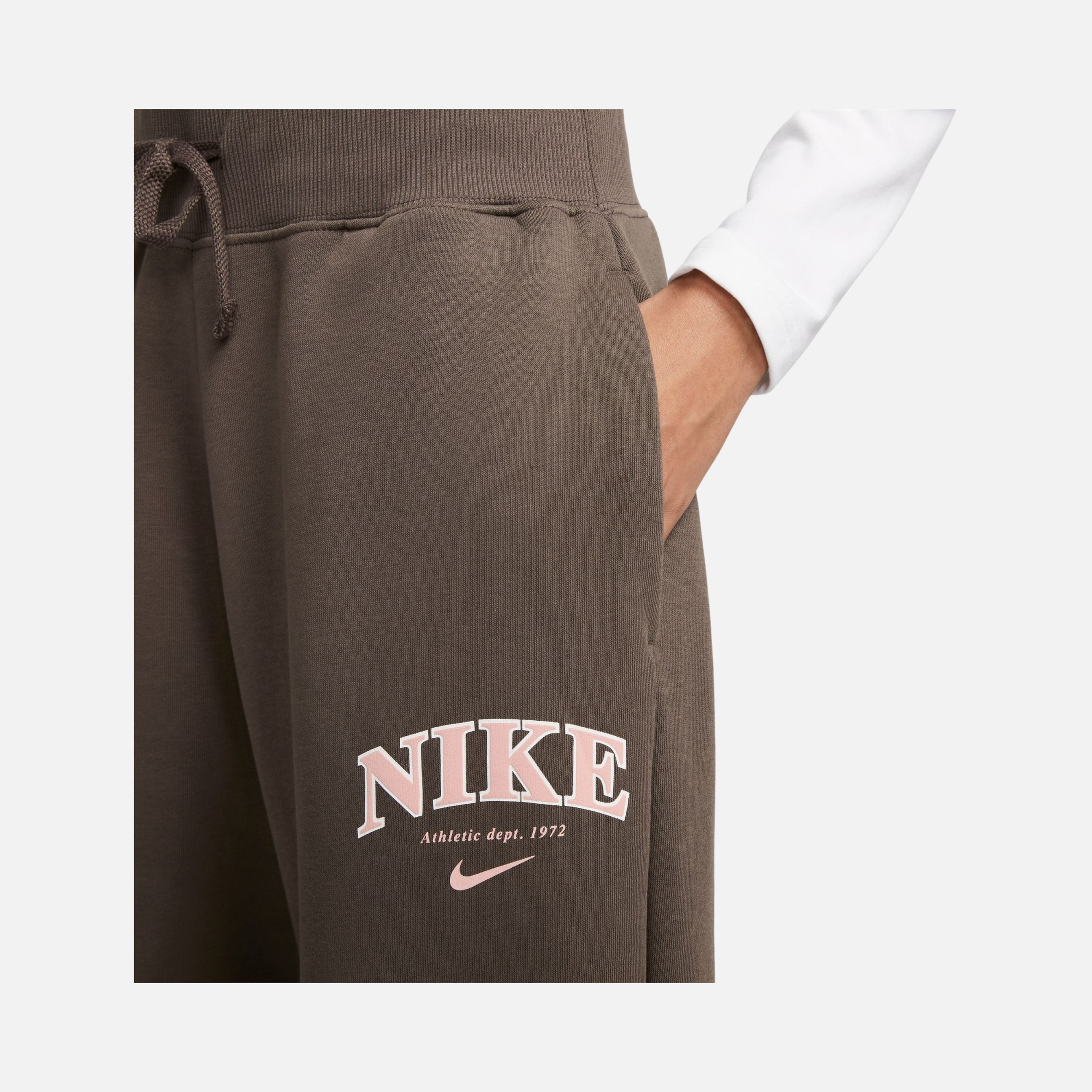 Nike Sportswear Phoenix Fleece High Waisted Oversized Kadın Eşofman Altı