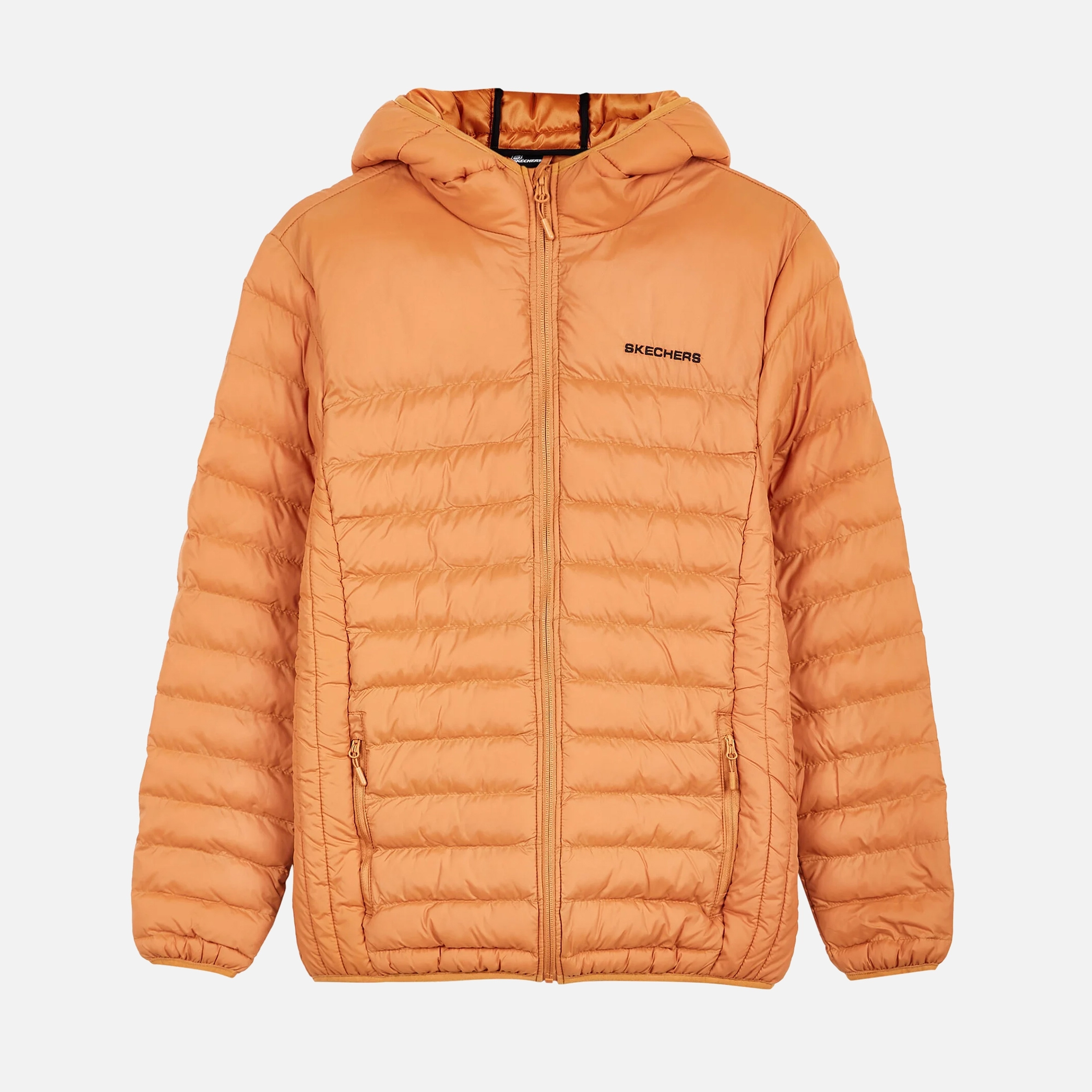 Skechers Essential Padded Lightweight Full-Zip Hoodie Erkek Mont