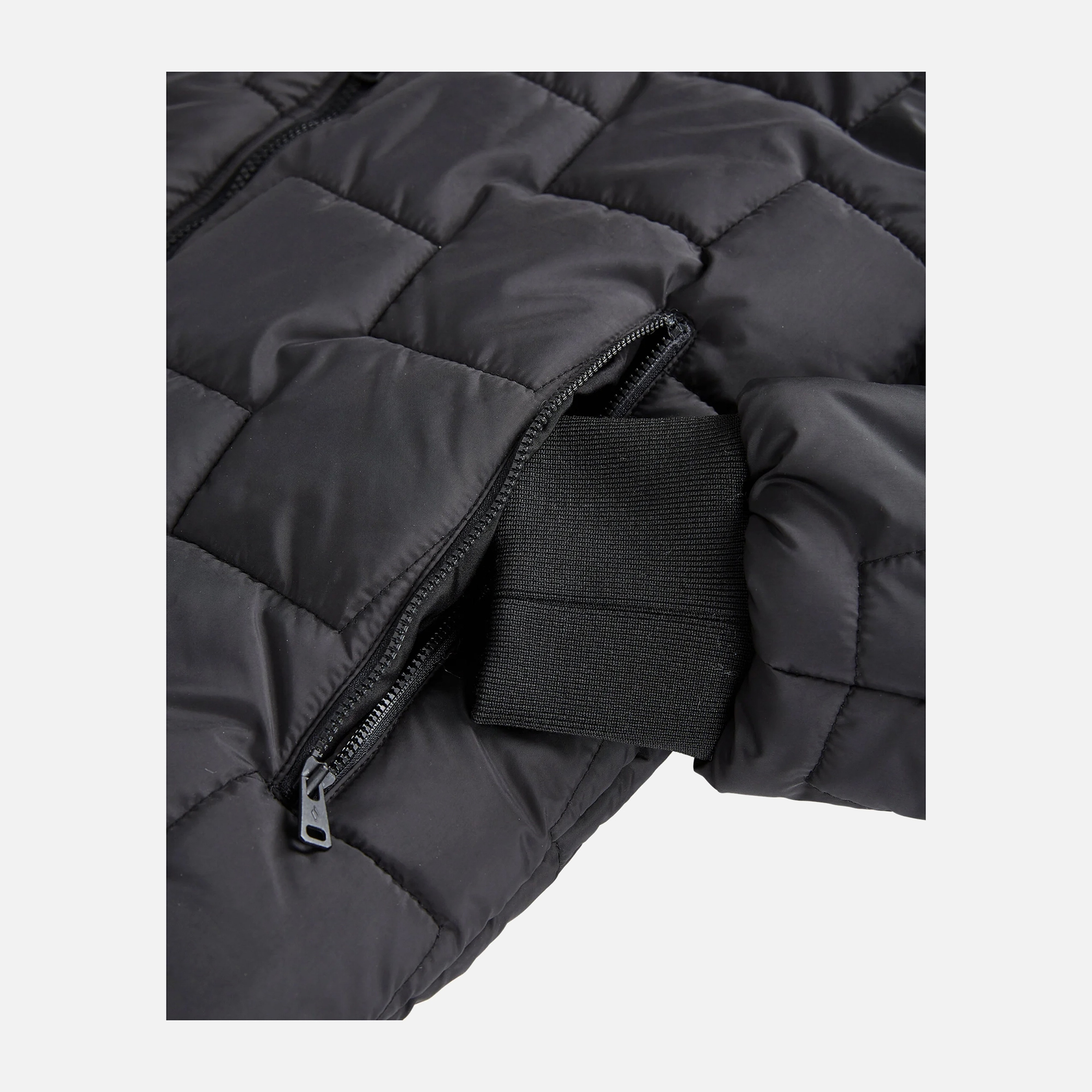 Skechers Outerwear Padded Full-Zip Hoodie Erkek Mont