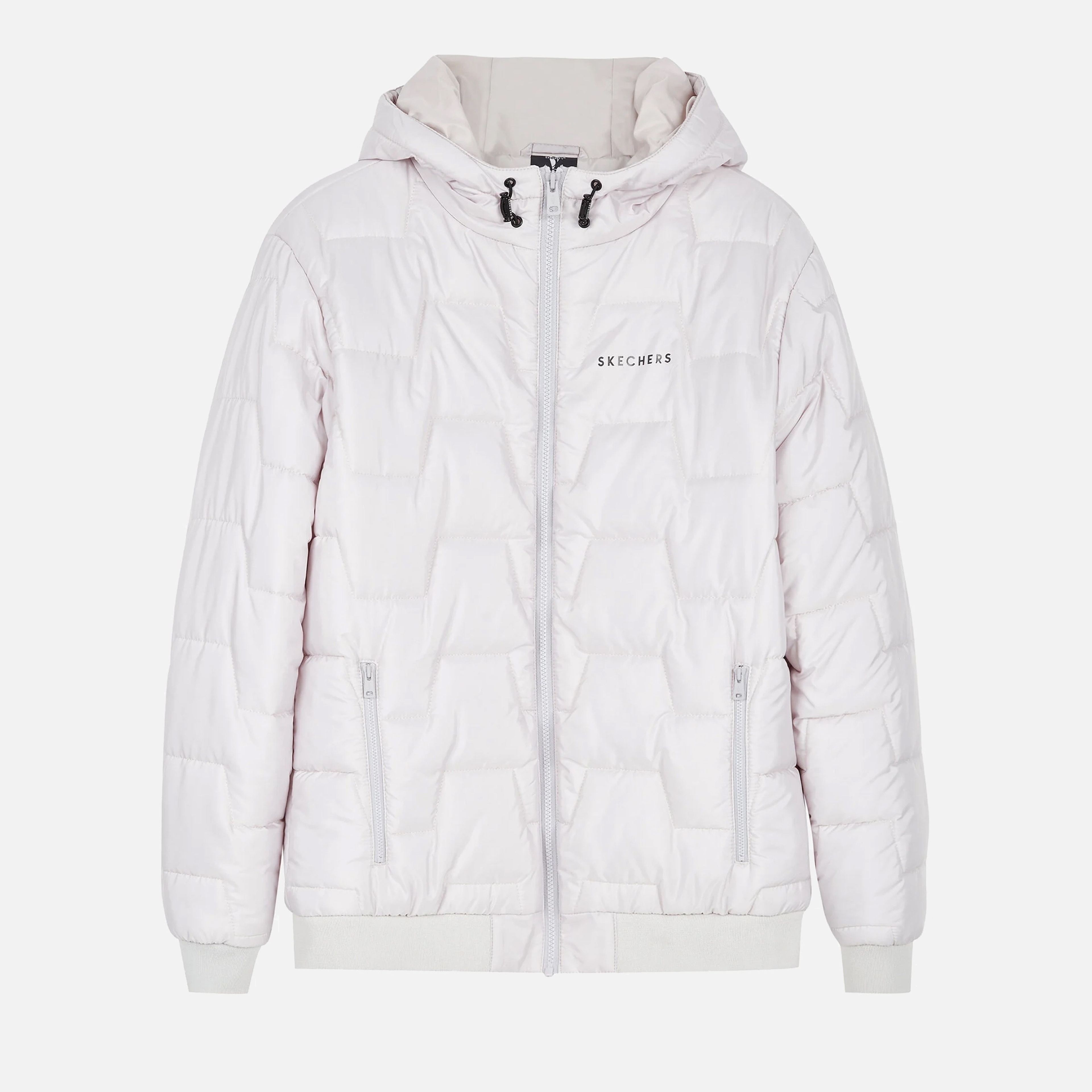 Skechers Outerwear Padded Full-Zip Hoodie Erkek Mont