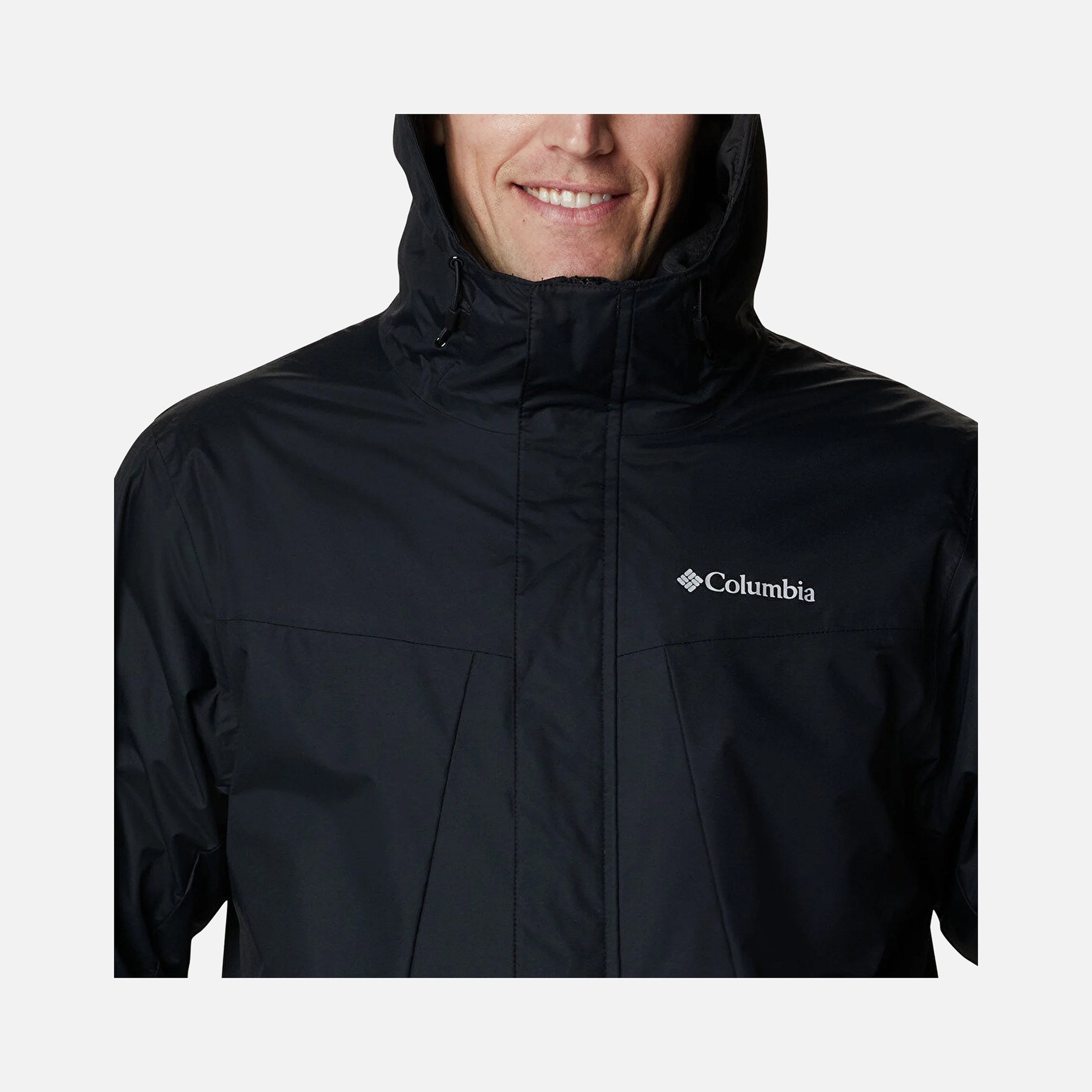 Columbia Tunnel Falls Interchange Two-Layer Design Full-Zip Hoodie Erkek Mont
