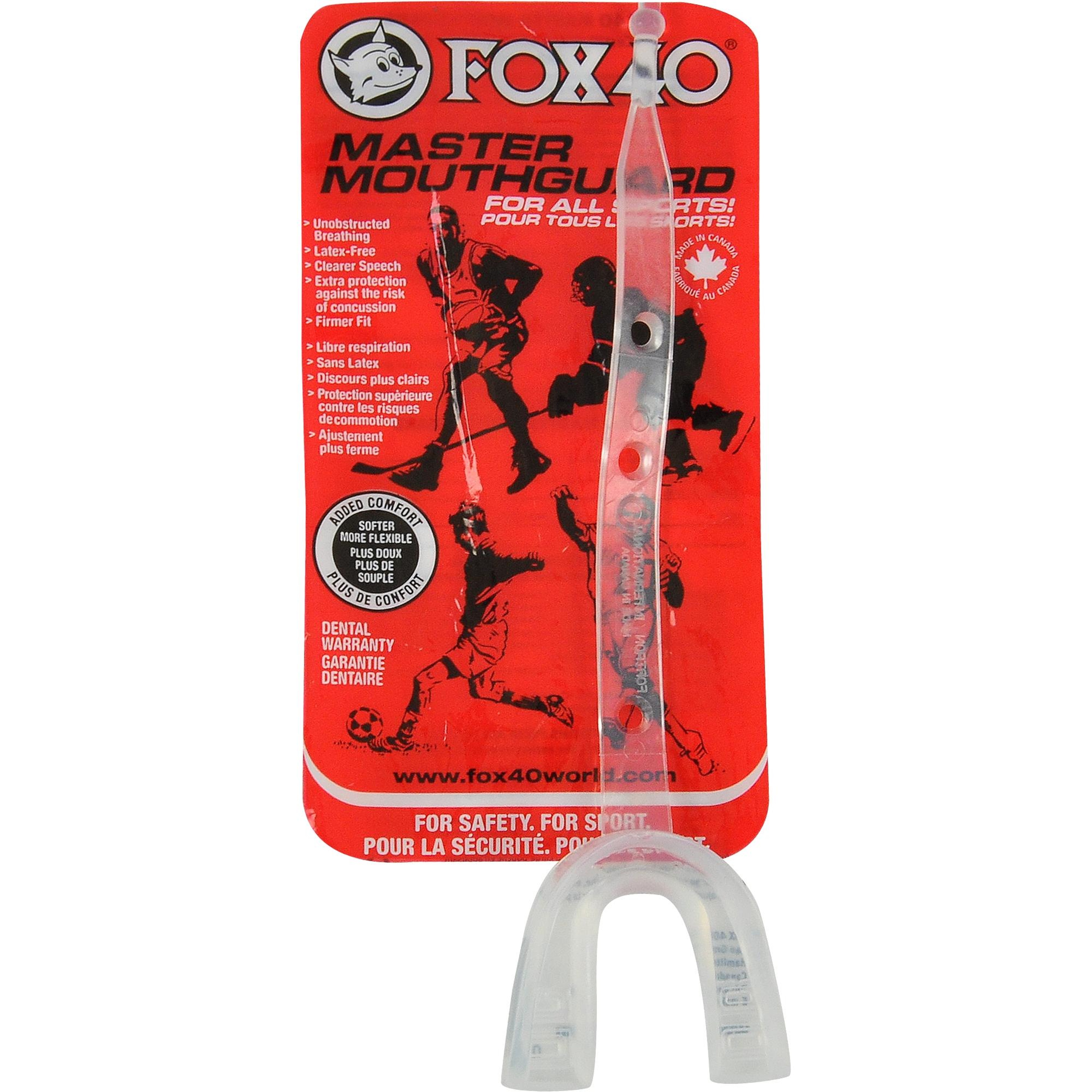 Fox 40 Master Mouth Guard Saplı Dişlik