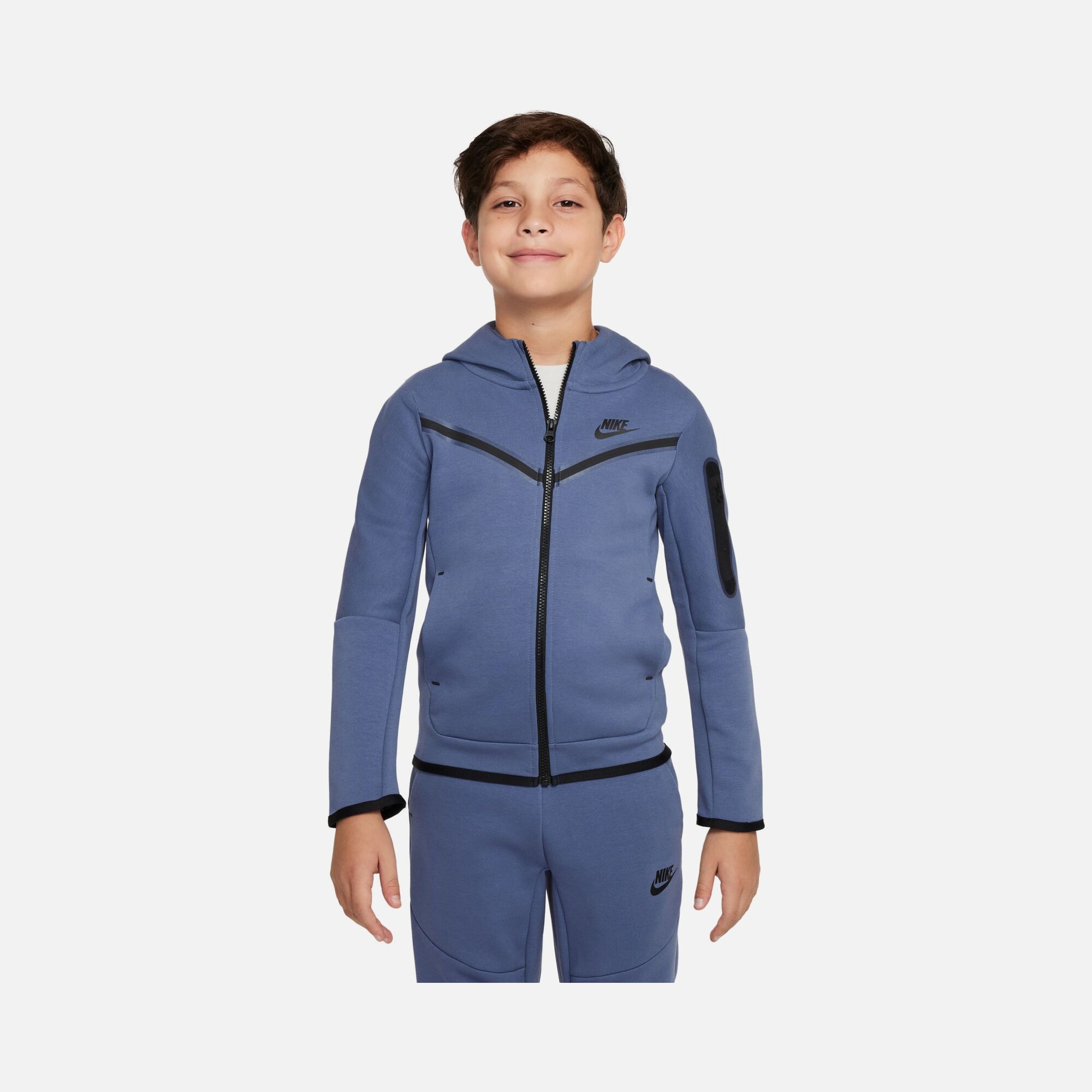 Nike Sportswear Tech Fleece Full-Zip Hoodie (Boys') Çocuk Sweatshirt
