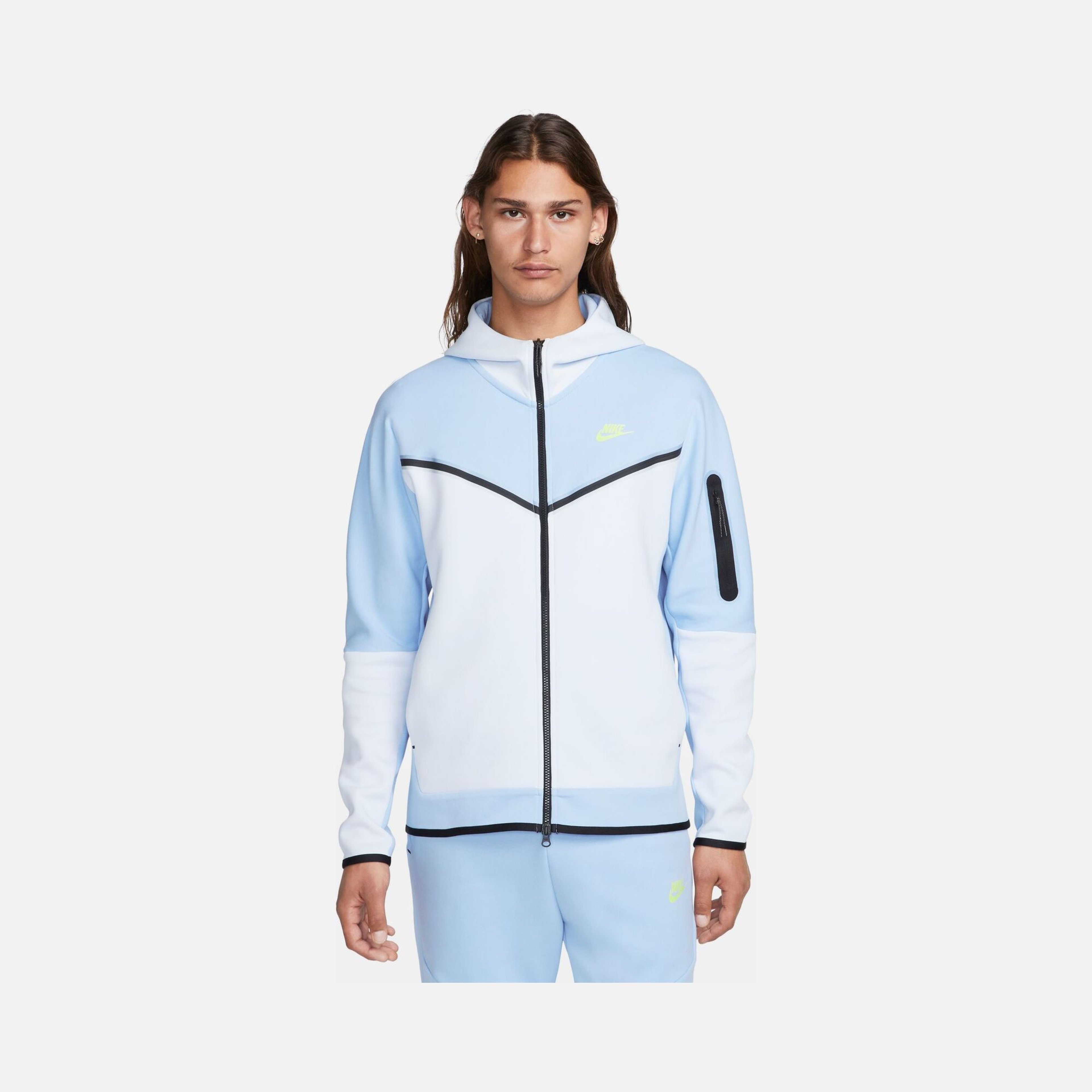 Nike Sportswear Windrunner Tech Fleece Full-Zip Hoodie Erkek Sweatshirt