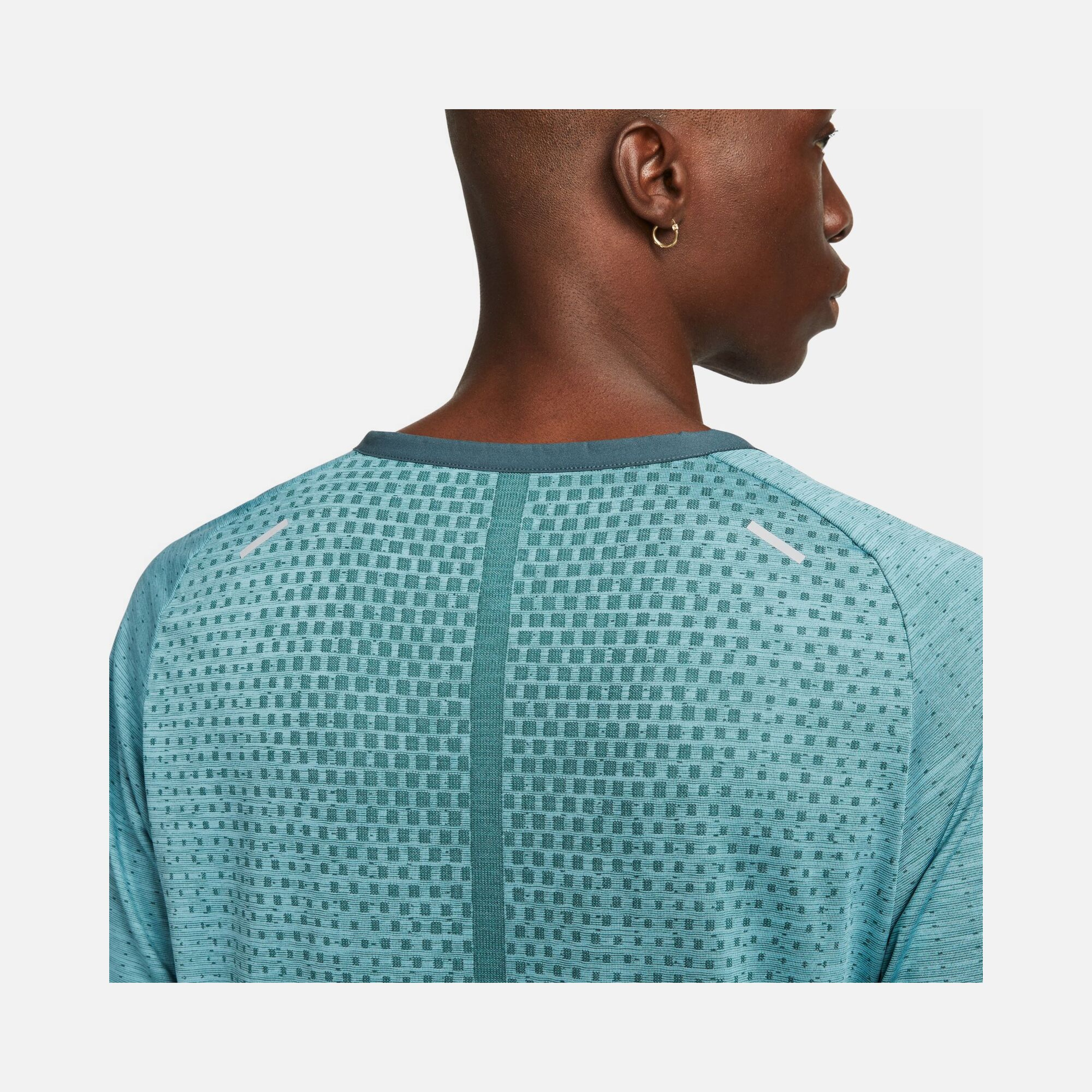 Nike Dri-Fit ADV TechKnit Ultra Running Short-Sleeve Erkek Tişört