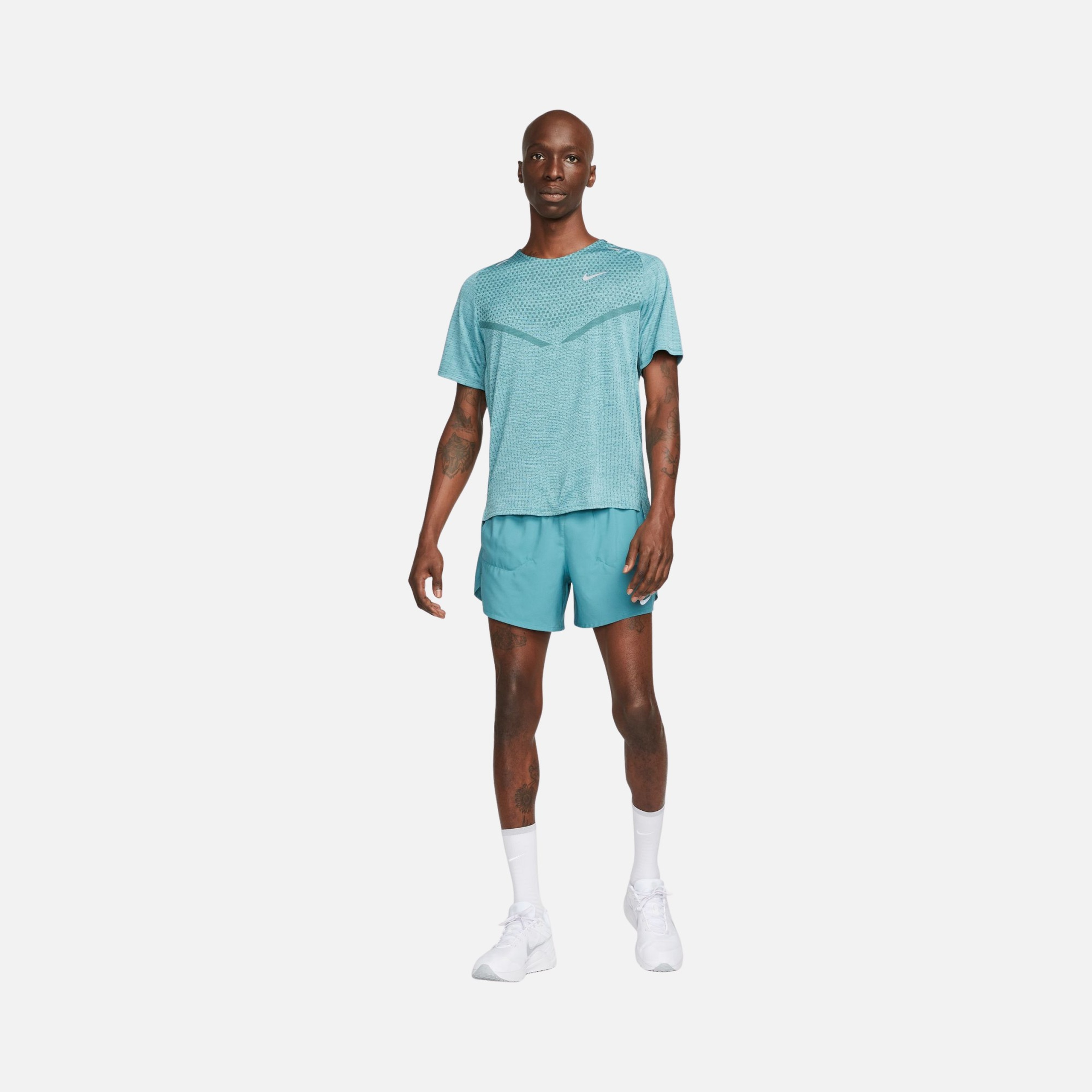 Nike Dri-Fit ADV TechKnit Ultra Running Short-Sleeve Erkek Tişört