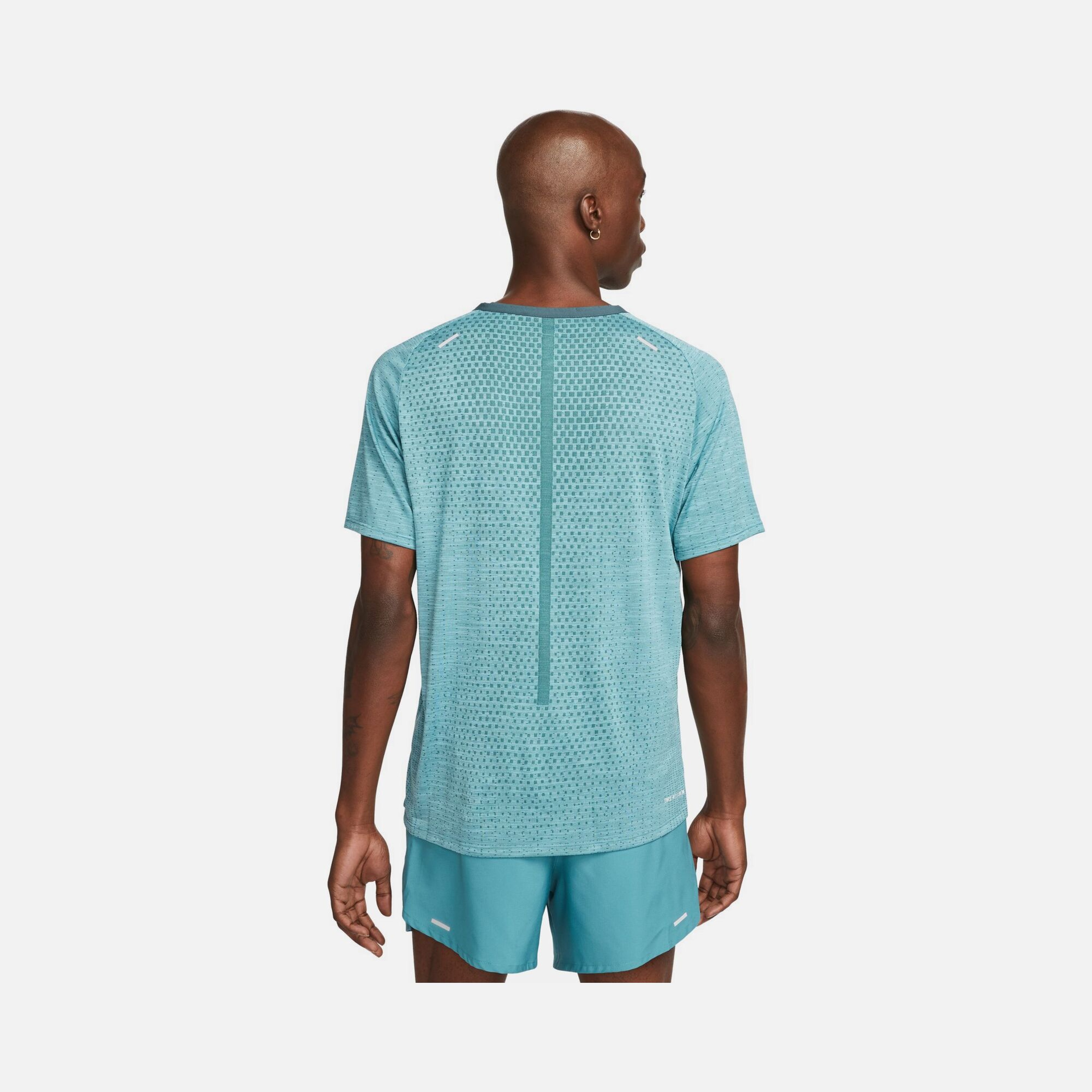 Nike Dri-Fit ADV TechKnit Ultra Running Short-Sleeve Erkek Tişört