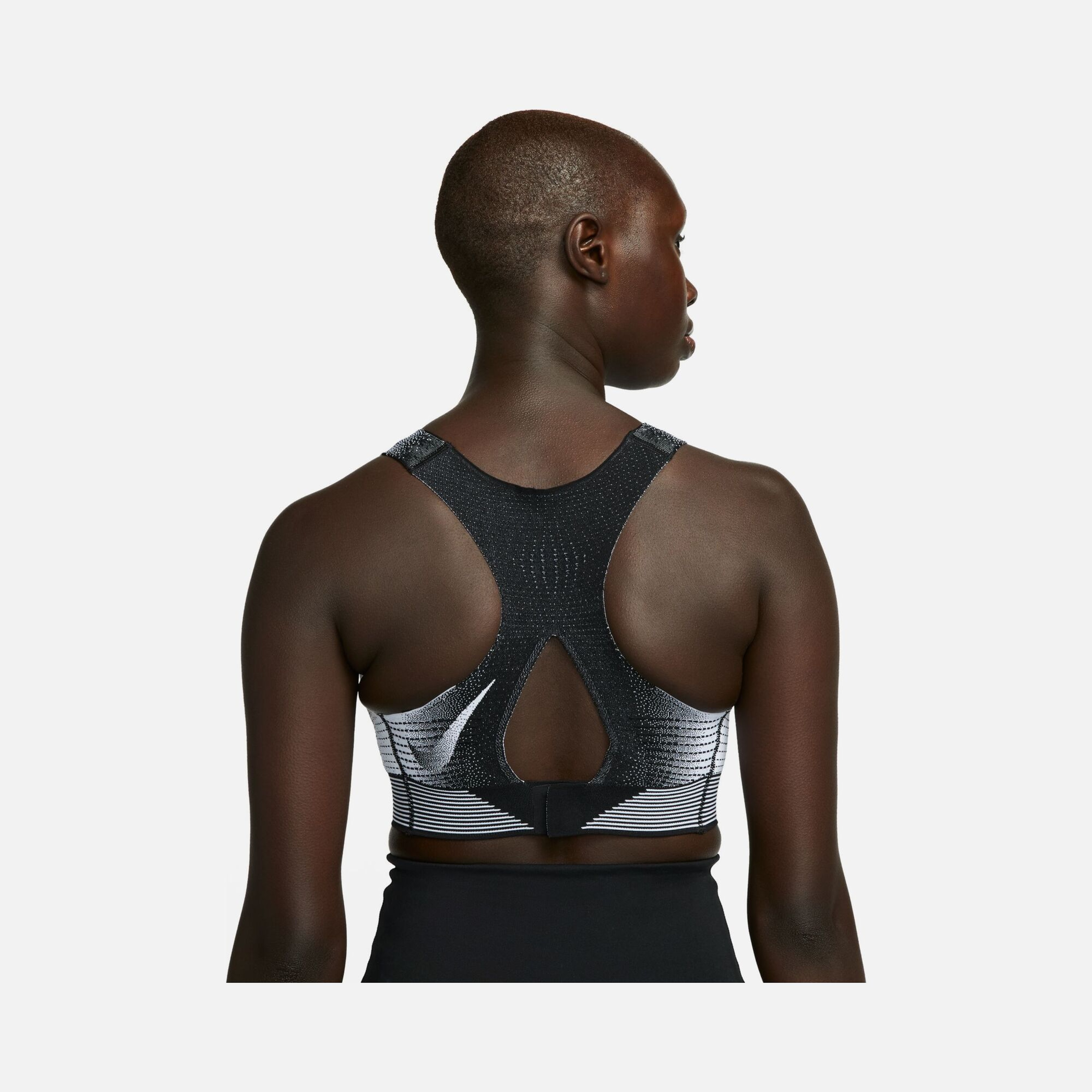 Nike Swoosh Flyknit High-Support Non-Padded Training Kadın Bra