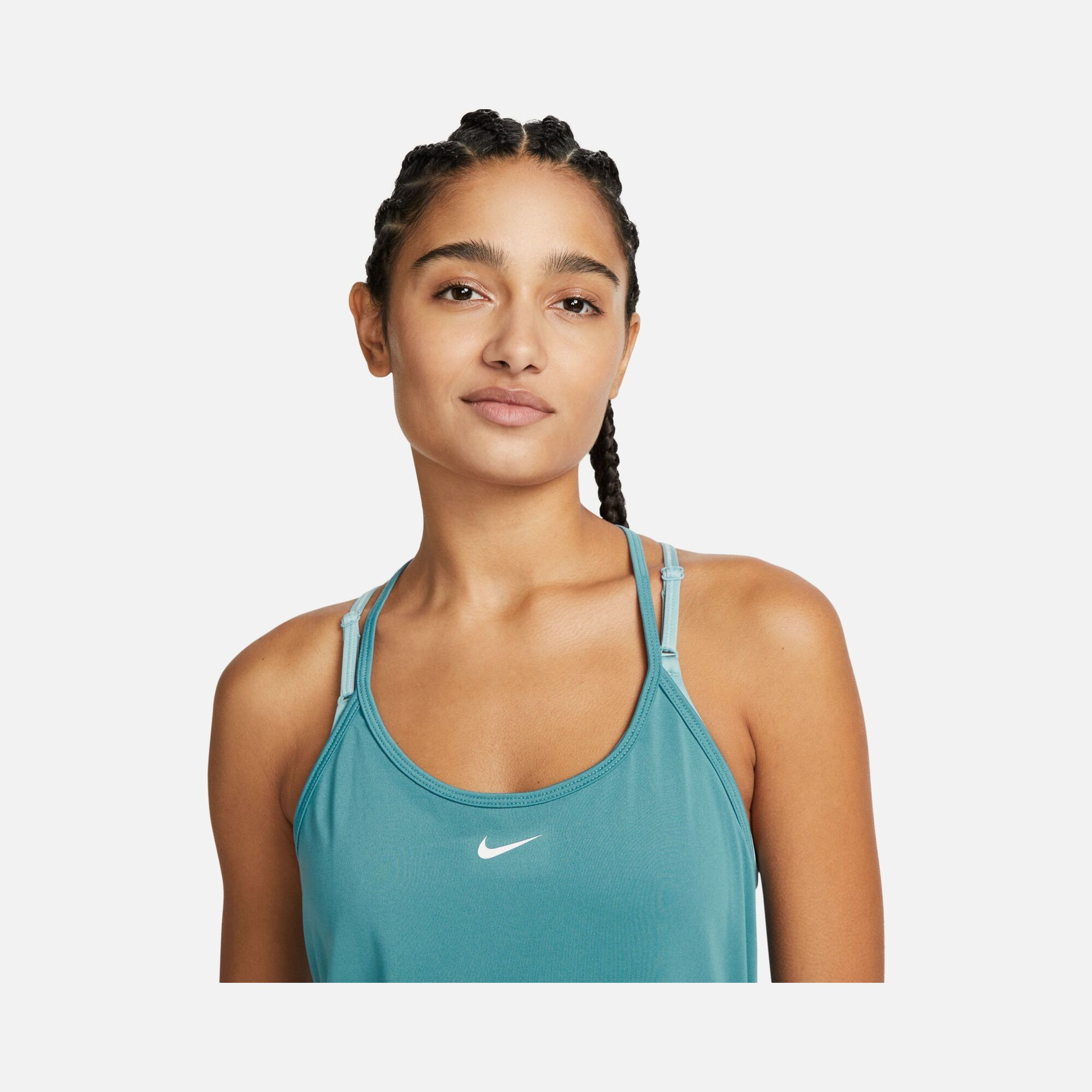 Nike Dri-Fit One Elastika Standard Fit Kadın Atlet