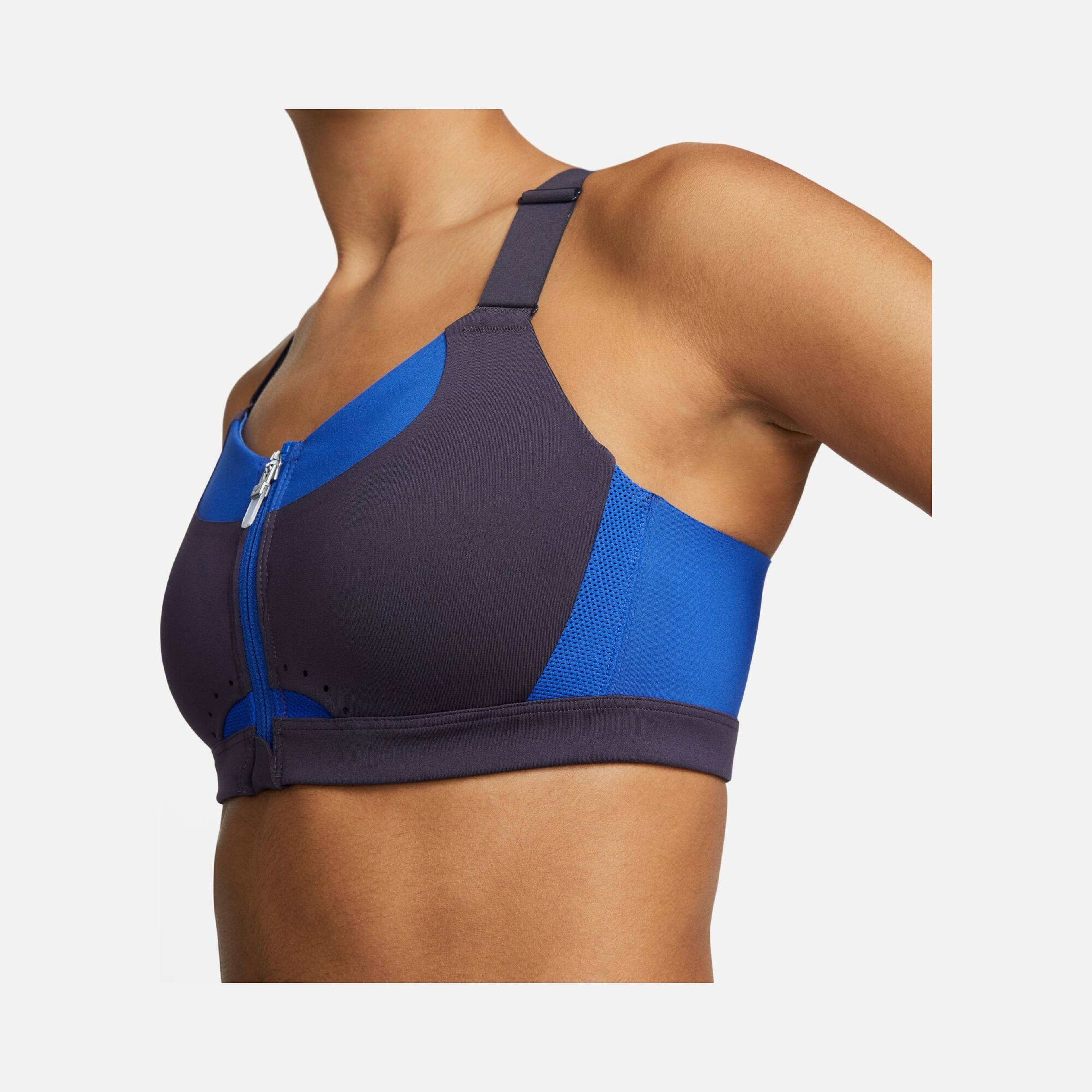Nike Dri-Fit Alpha High-Support Padded Zip Training Kadın Bra