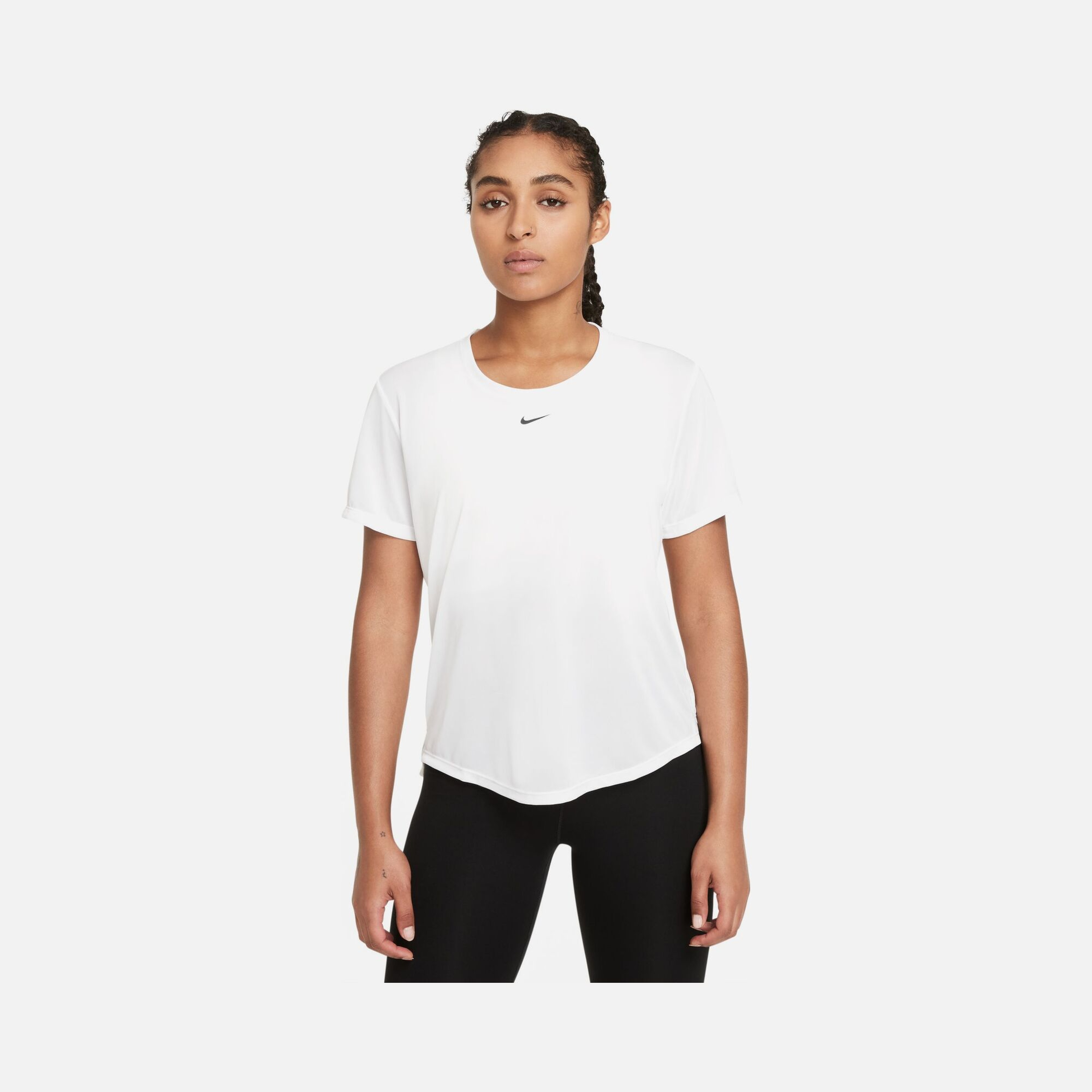 Nike Dri-Fit One Standard-Fit Short Sleeve Kadın Tişört