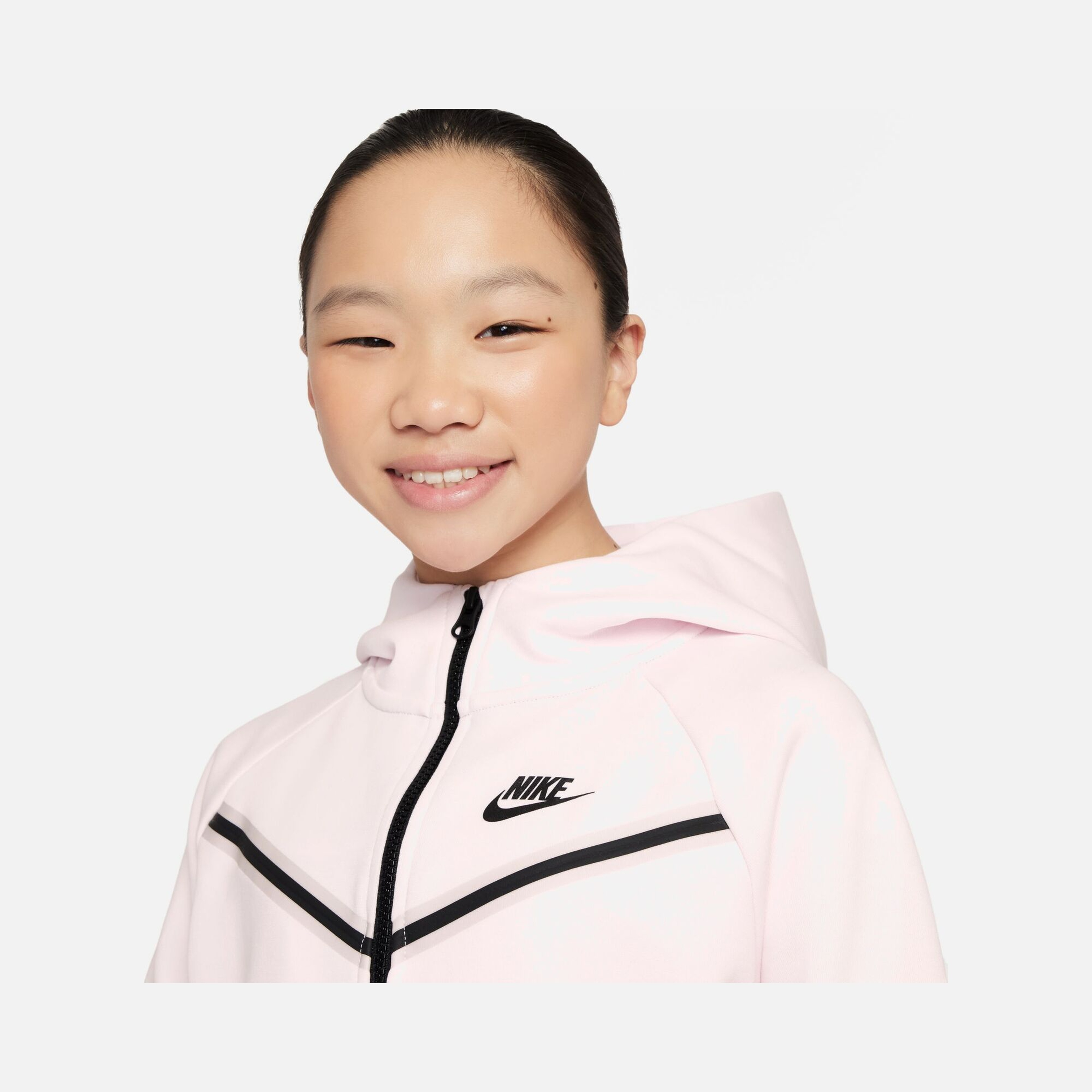 Nike Sportswear Tech Fleece Full-Zip Hoodie (Girls') Çocuk Sweatshirt