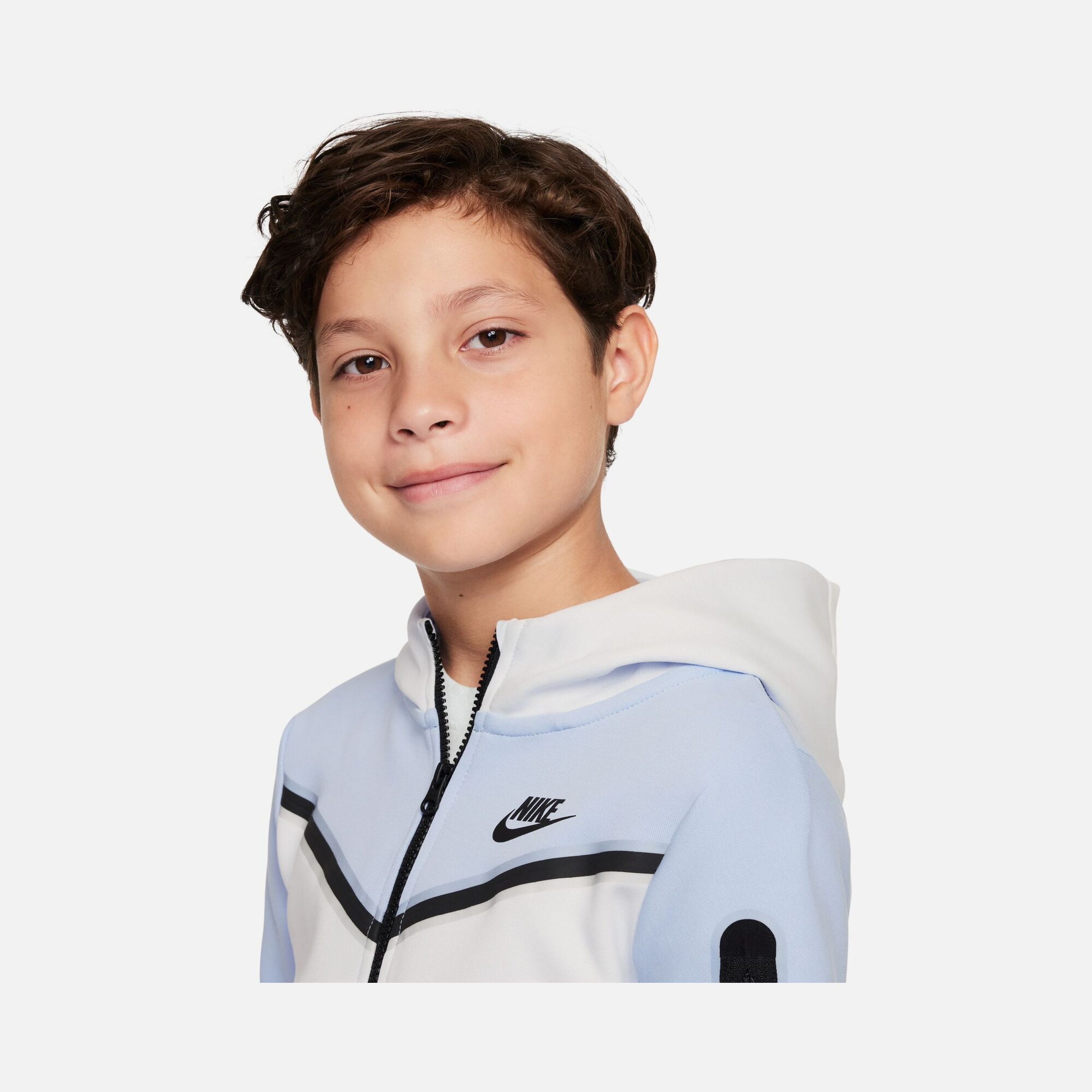 Nike Sportswear Tech Fleece Full-Zip Hoodie (Boys') Çocuk Sweatshirt