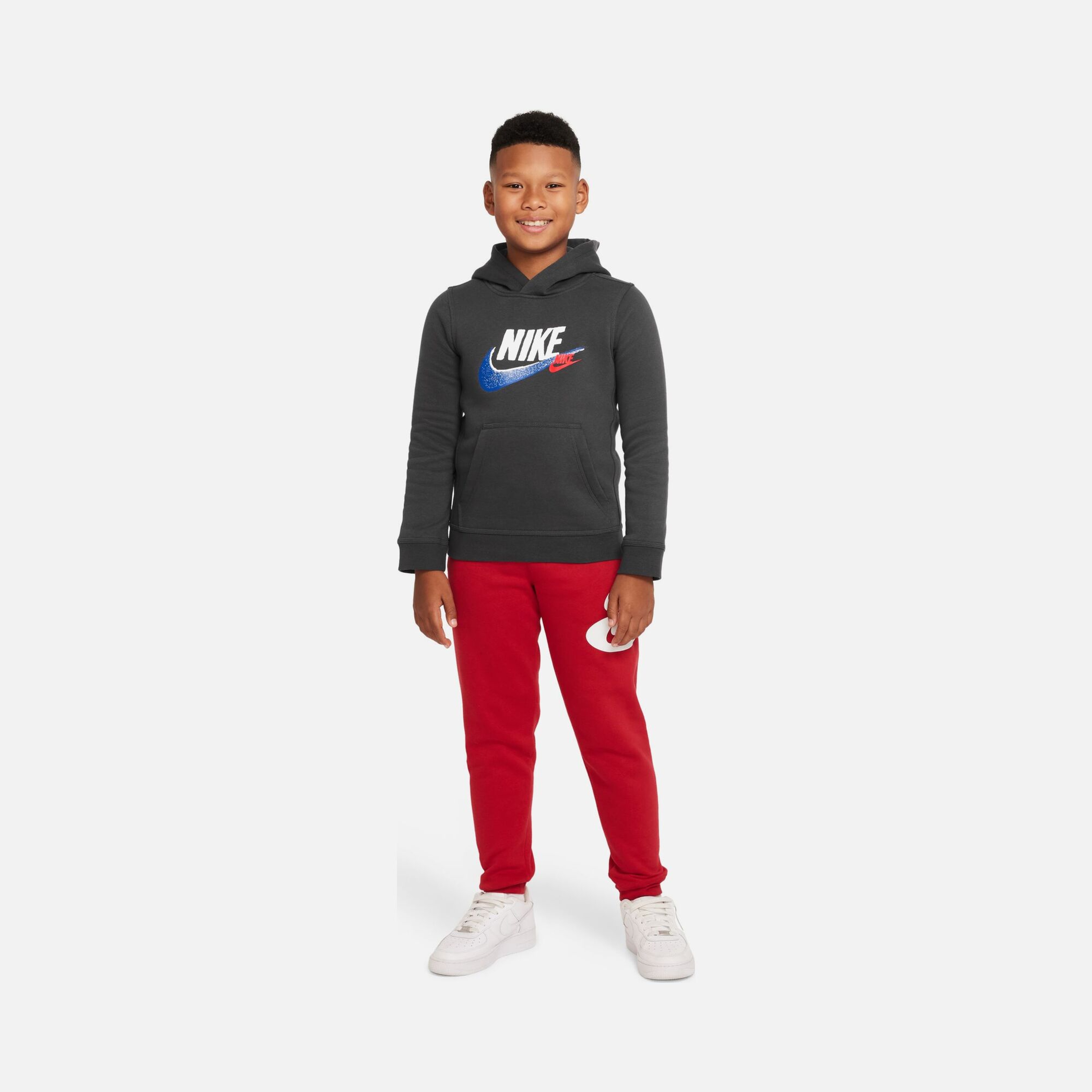 Nike Sportswear Standard Issue Fleece Pullover Hoodie (Boys') Çocuk Sweatshirt