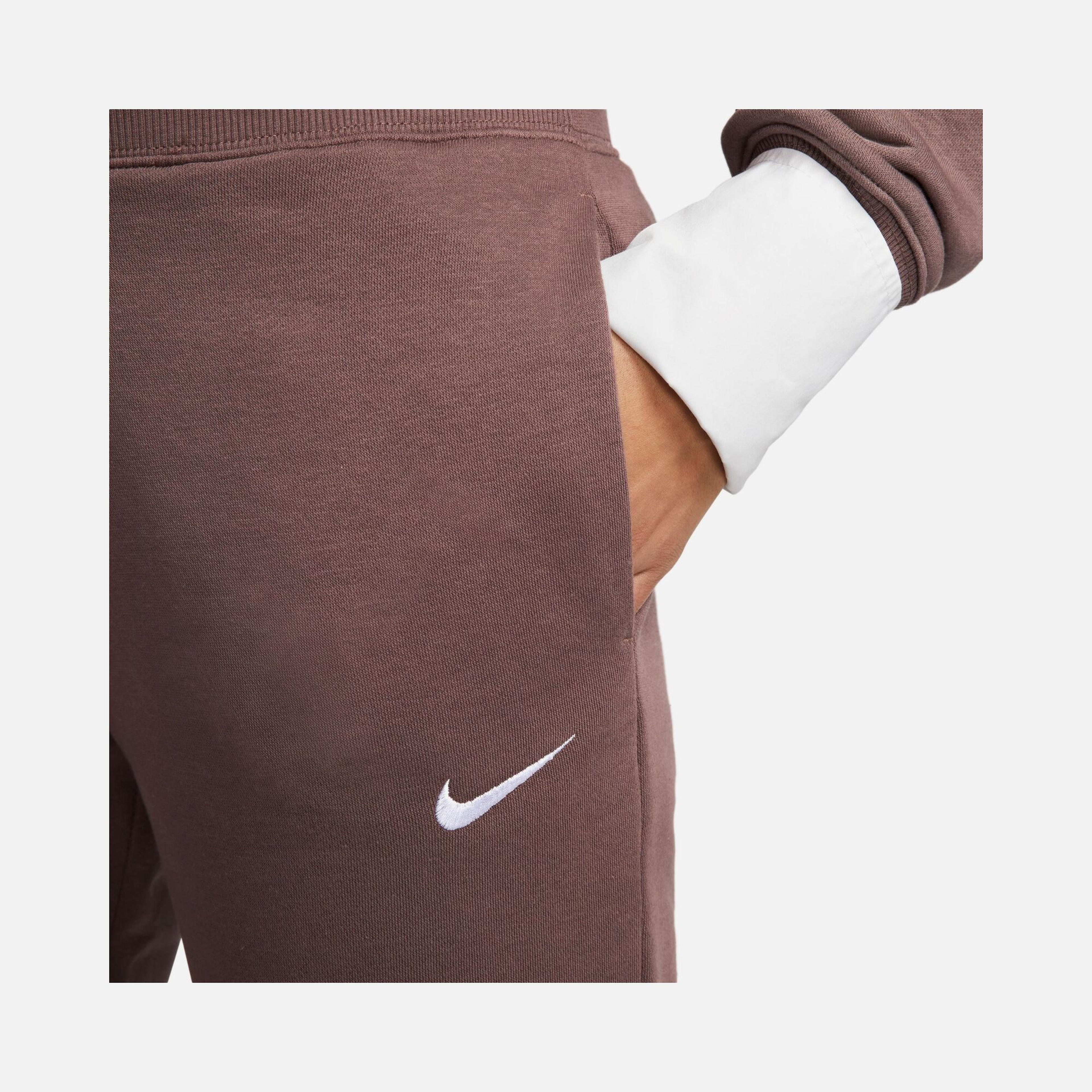 Nike Sportswear Gel-Midi Swoosh Phoenix Fleece High-Waisted Kadın Eşofman Altı