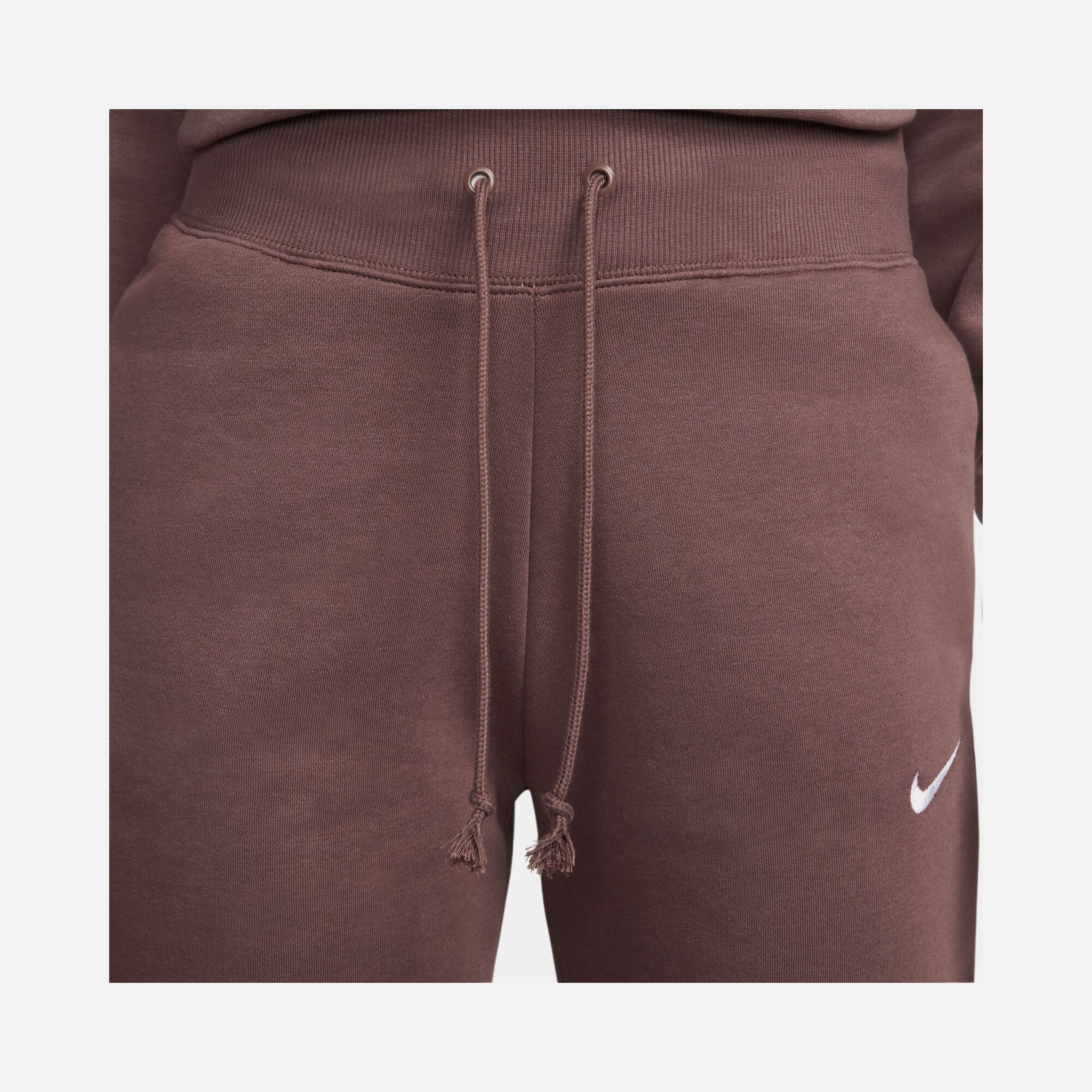 Nike Sportswear Gel-Midi Swoosh Phoenix Fleece High-Waisted Kadın Eşofman Altı