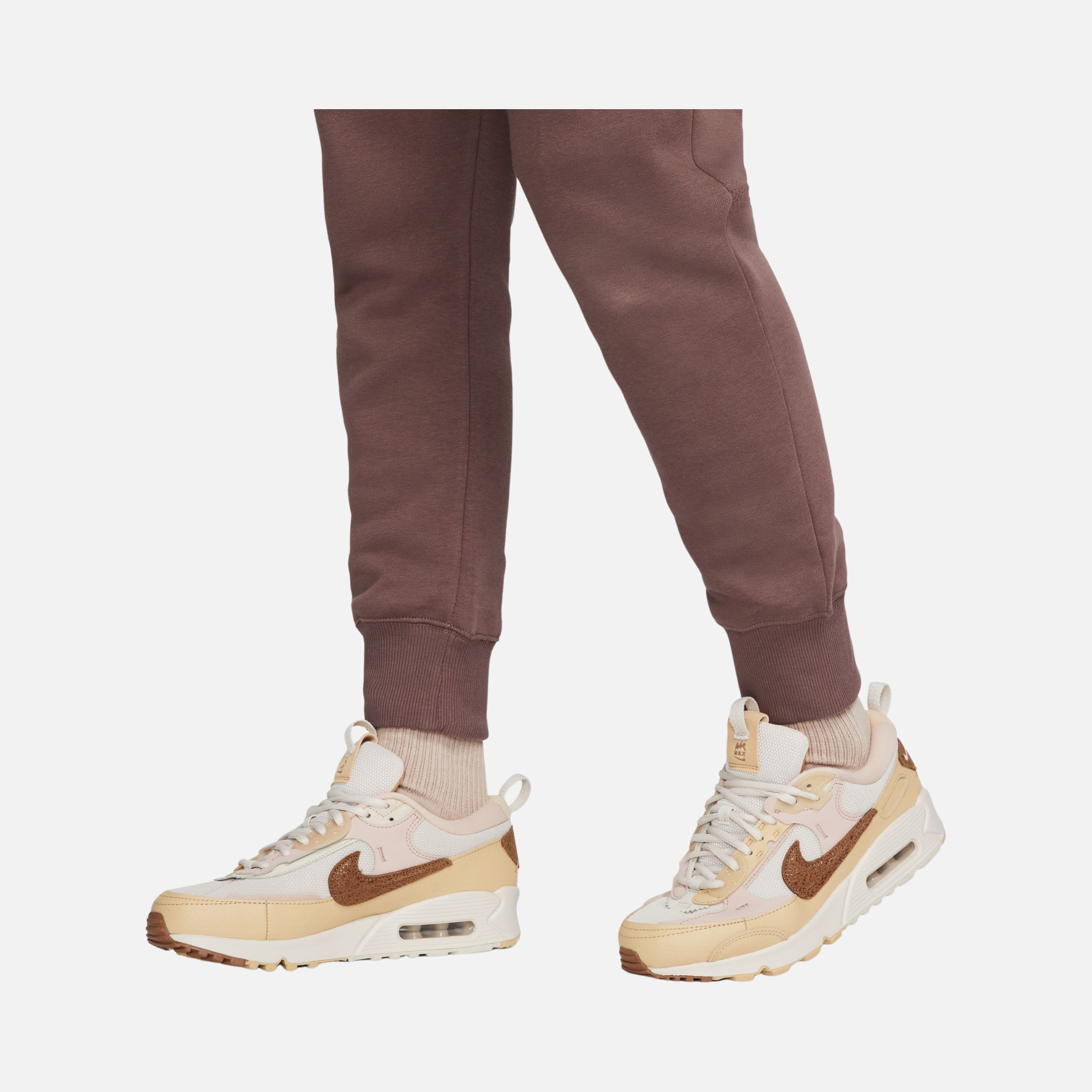 Nike Sportswear Gel-Midi Swoosh Phoenix Fleece High-Waisted Kadın Eşofman Altı