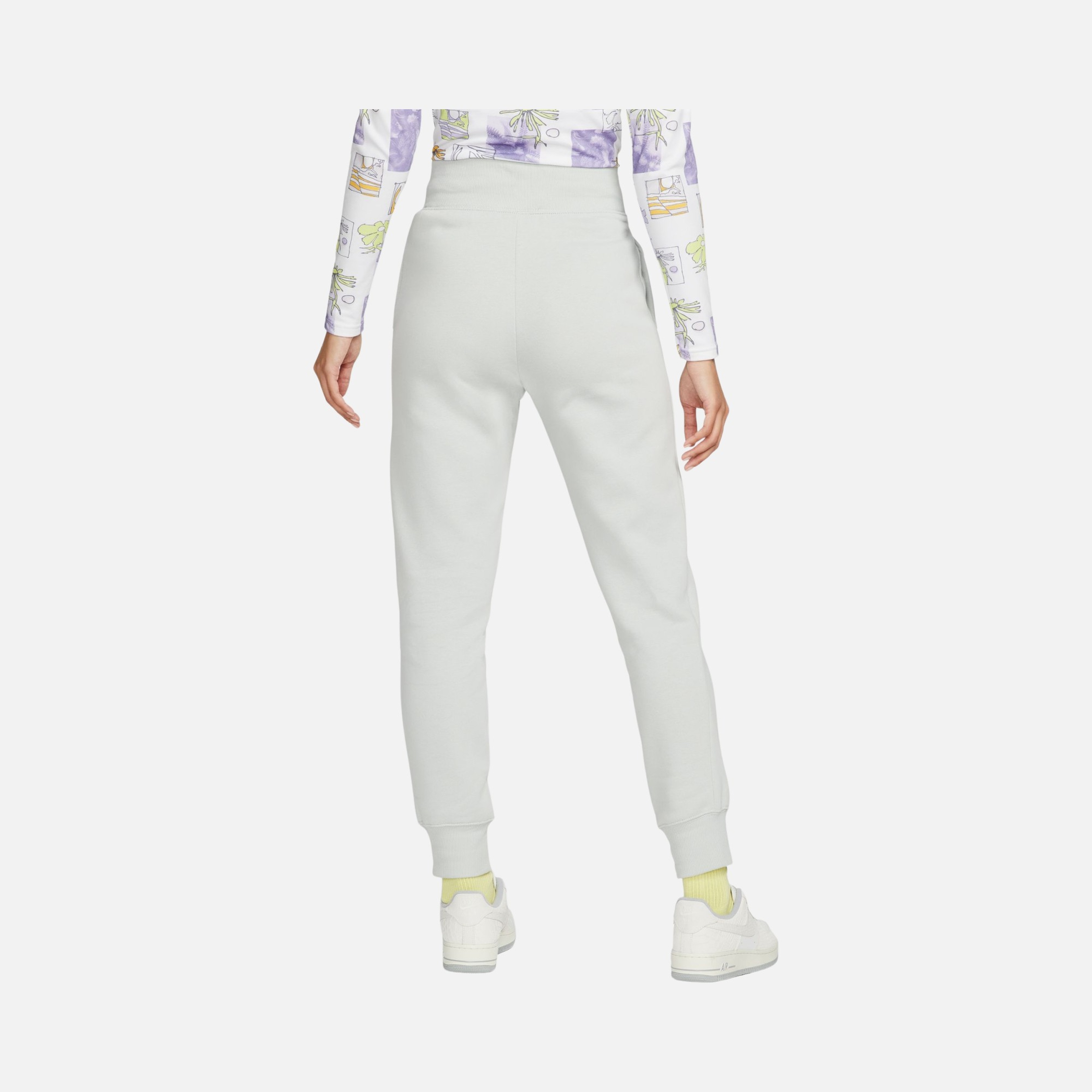 Nike Sportswear Gel-Midi Swoosh Phoenix Fleece High-Waisted Kadın Eşofman Altı