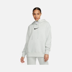 Nike Sportswear Gel-Midi Swoosh Oversized Fleece Pullover Hoodie Kadın Sweatshirt