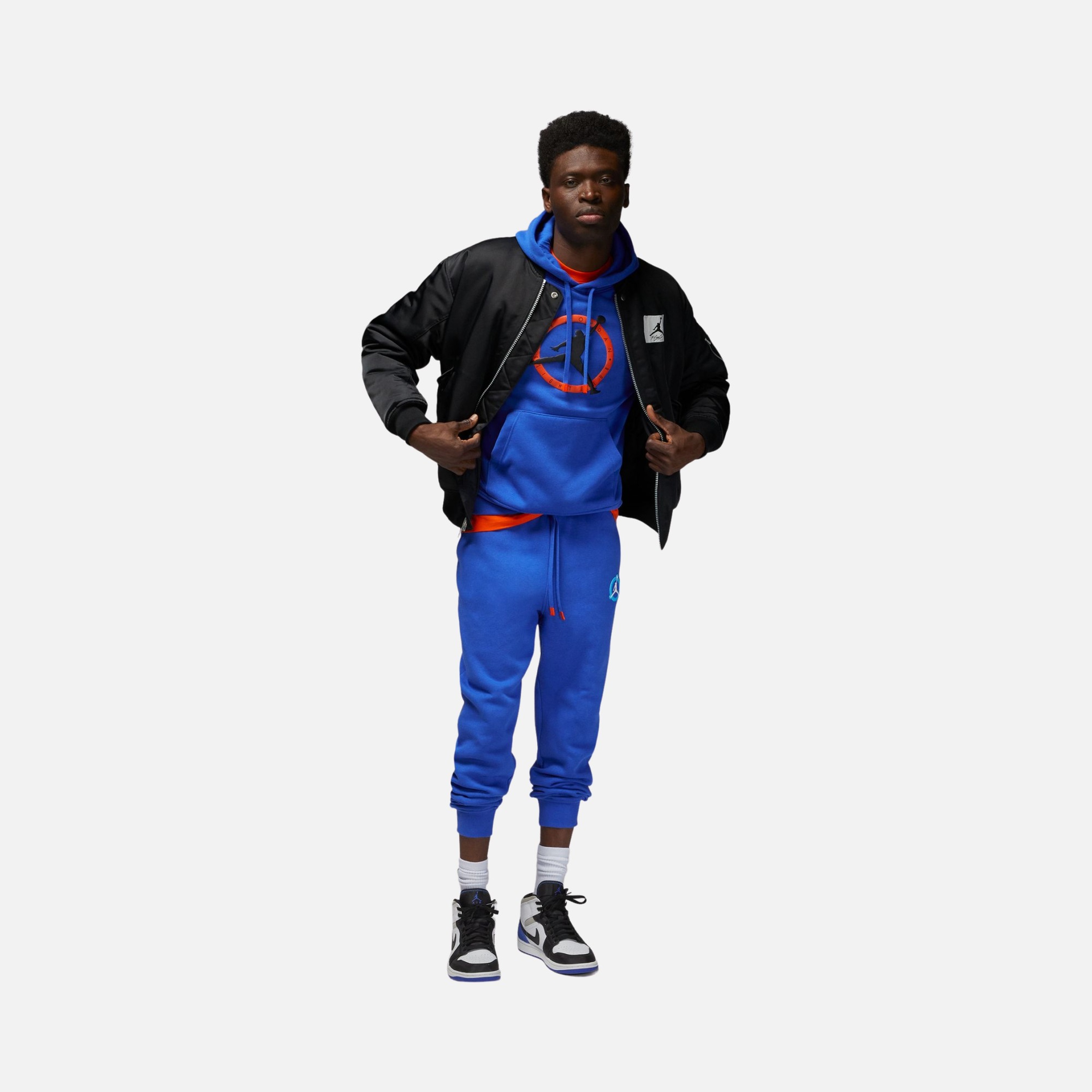 Nike Jordan Flight MVP Graphic Fleece Pullover Hoodie Erkek Sweatshirt