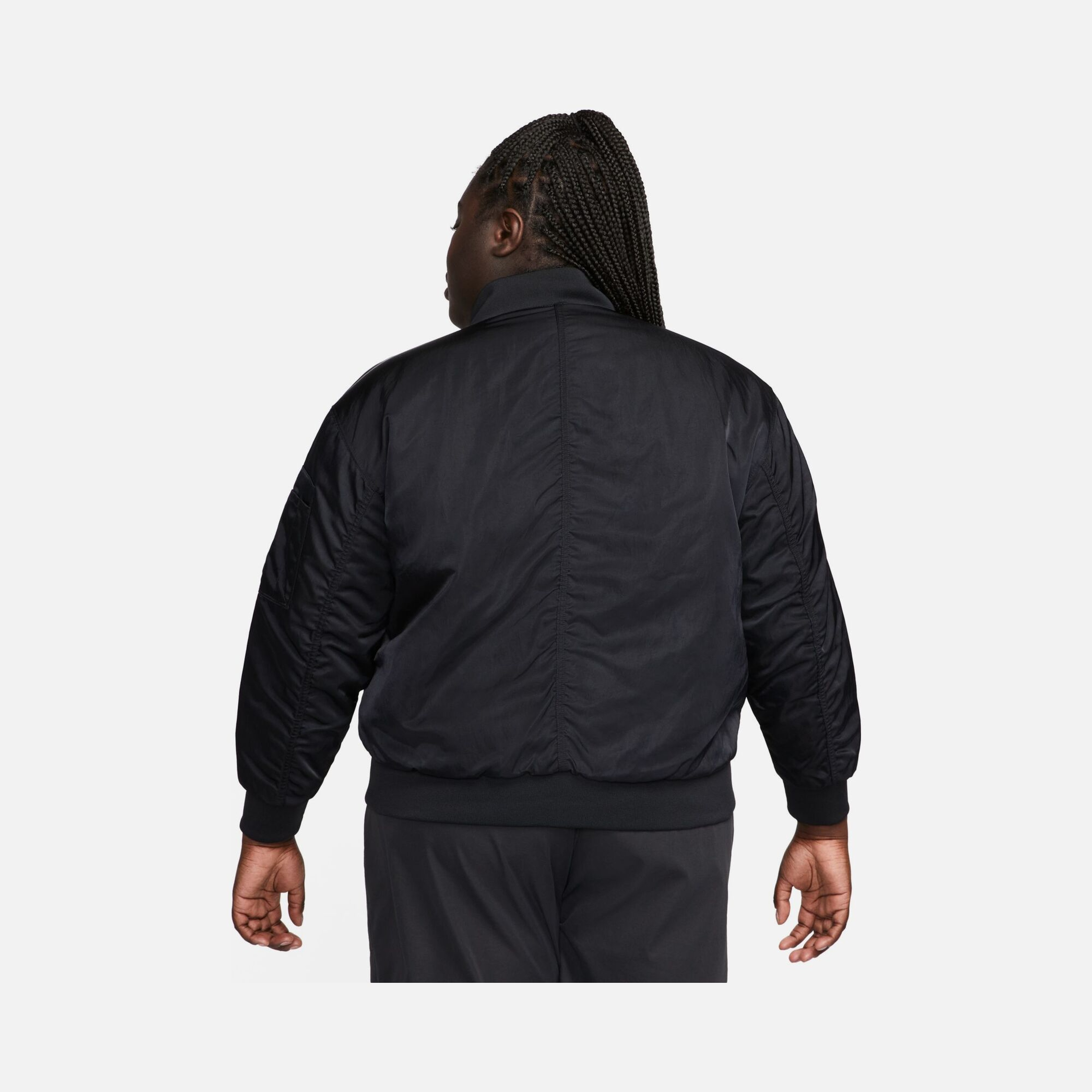 Nike Sportswear Reversible Varsity Bomber Full-Zip (Plus Size) Kadın Ceket