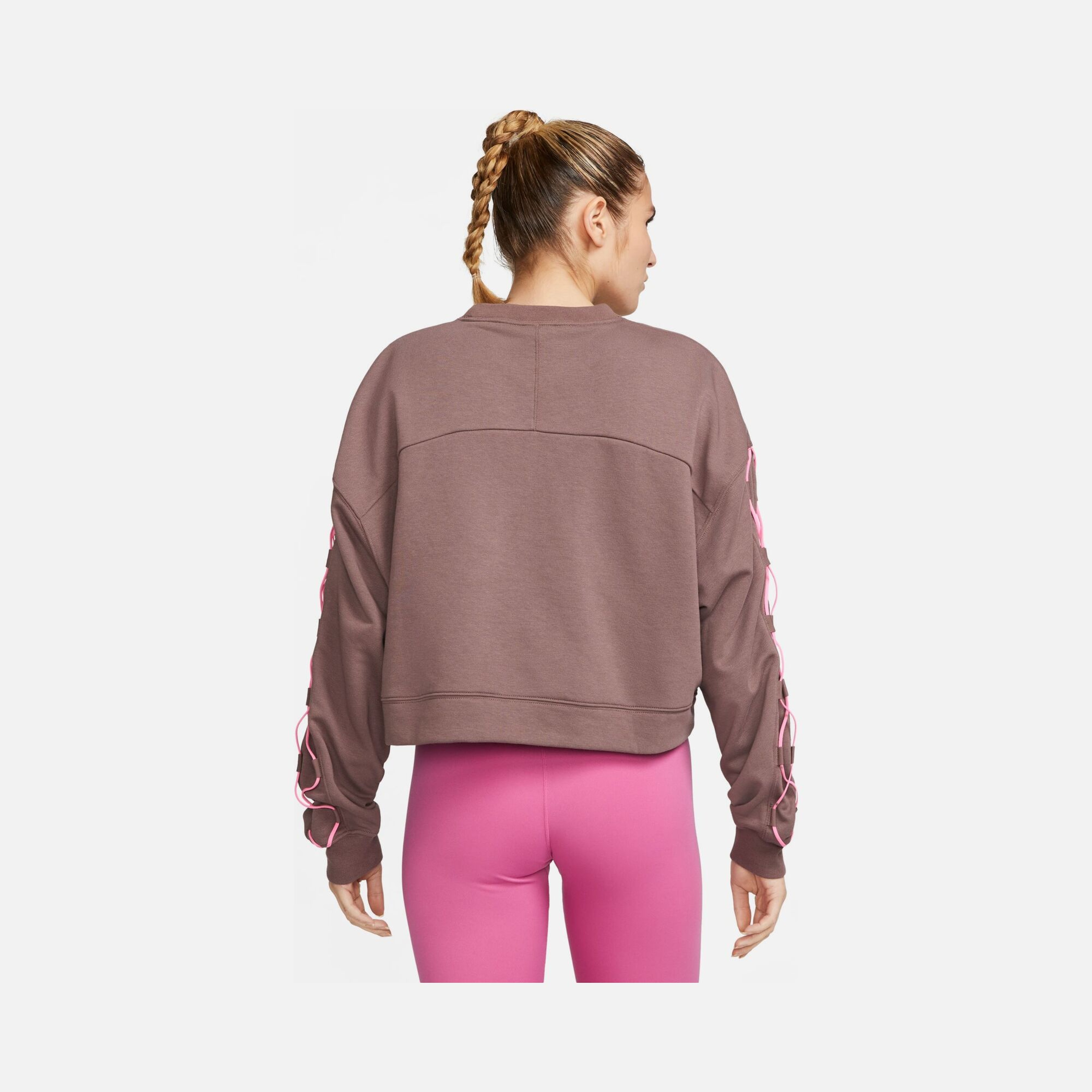 Nike Dri-Fit Get Fit French Terry Novelty Training Kadın Sweatshirt