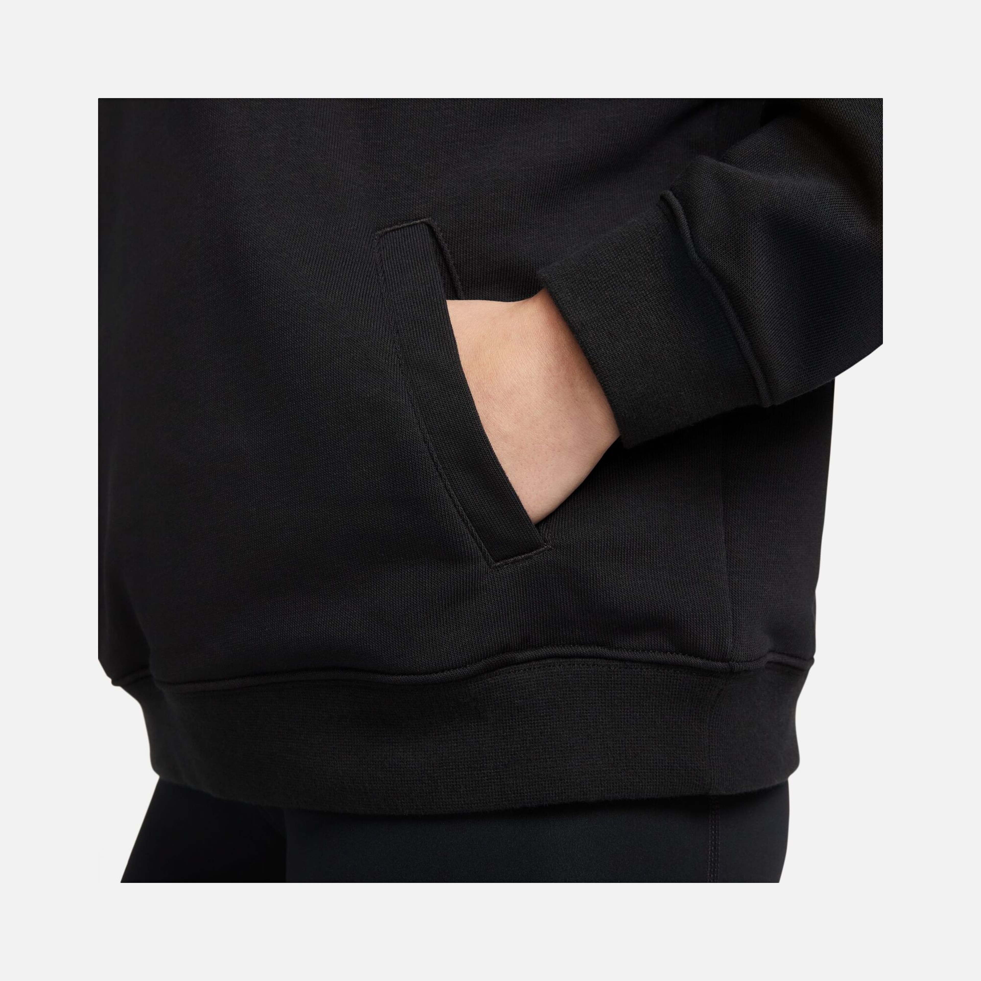 Nike Pro Dri-Fit Get Fit French Terry Graphic Crew-Neck Training Kadın Sweatshirt