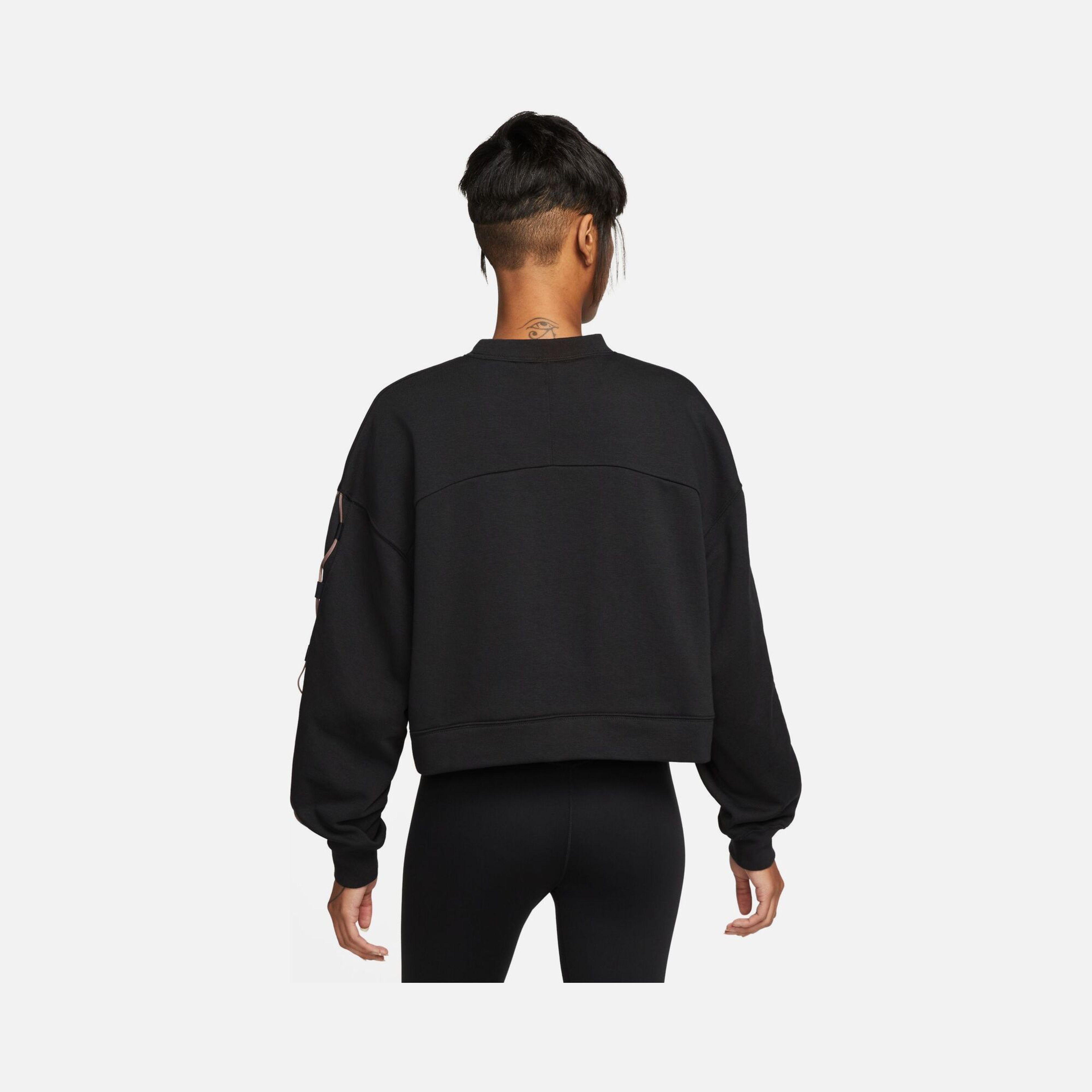 Nike Dri-Fit Get Fit French Terry Novelty Training Kadın Sweatshirt