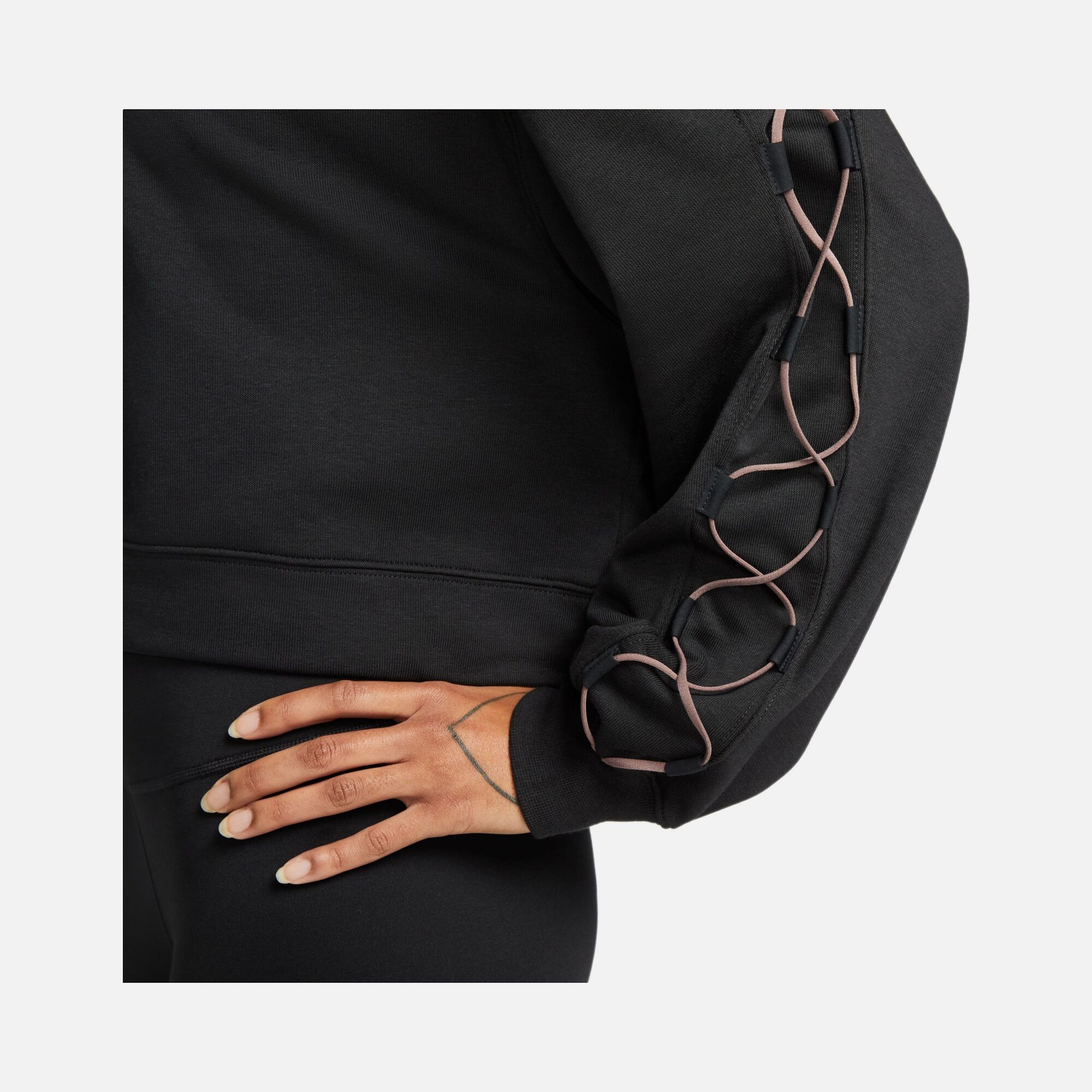 Nike Dri-Fit Get Fit French Terry Novelty Training Kadın Sweatshirt