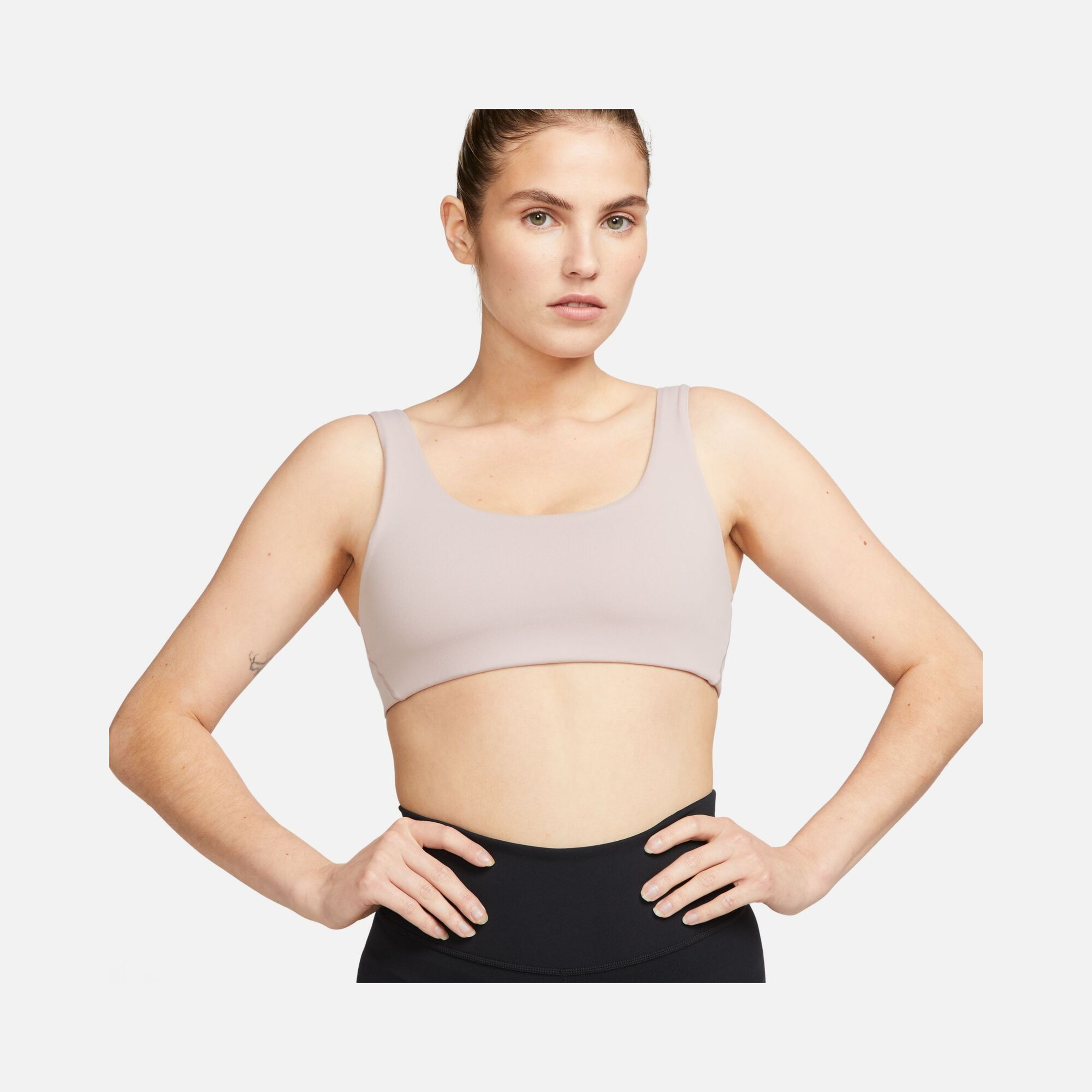 Nike Alate All U Light-Support Lightly Lined U-Neck Sports Training Kadın Bra