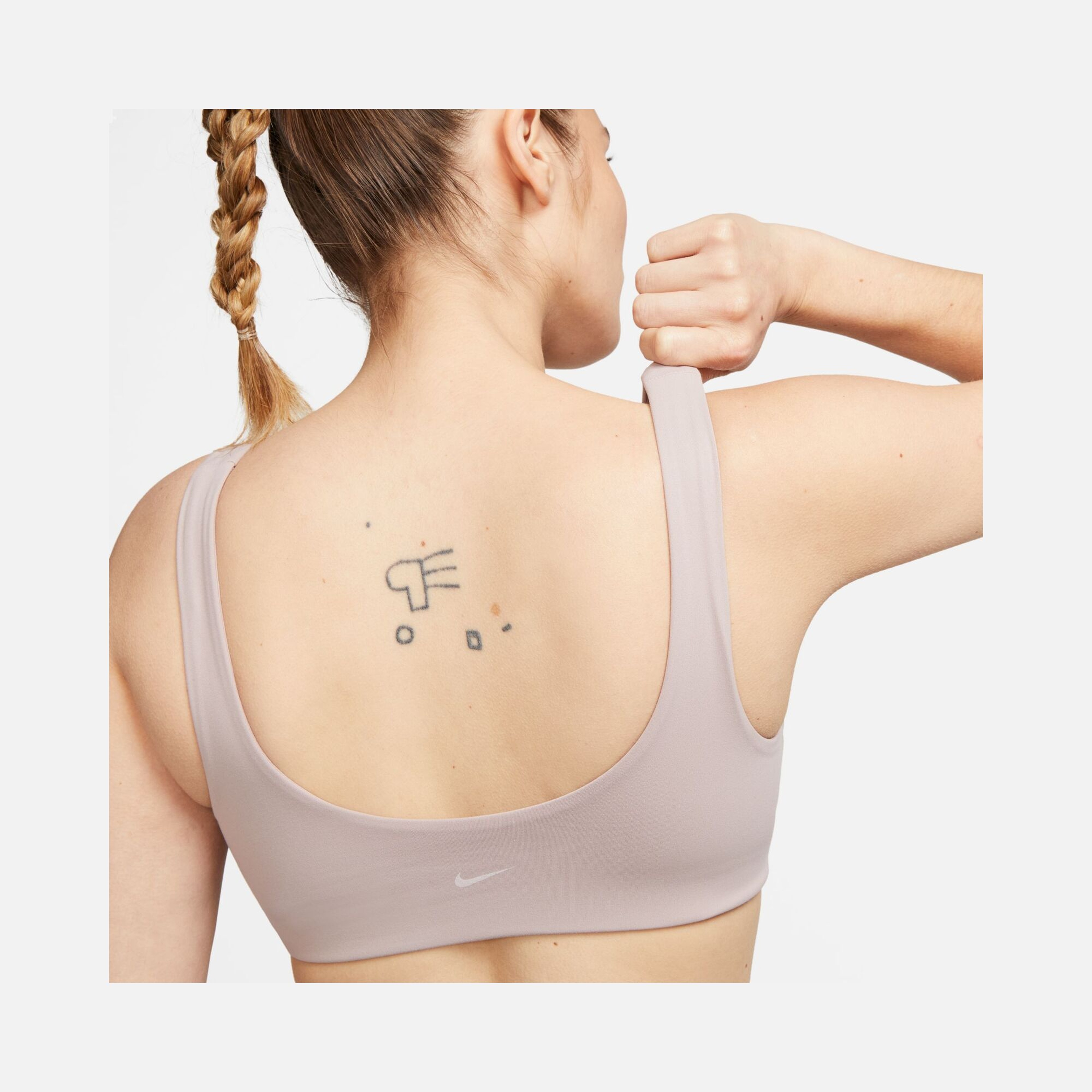 Nike Alate All U Light-Support Lightly Lined U-Neck Sports Training Kadın Bra