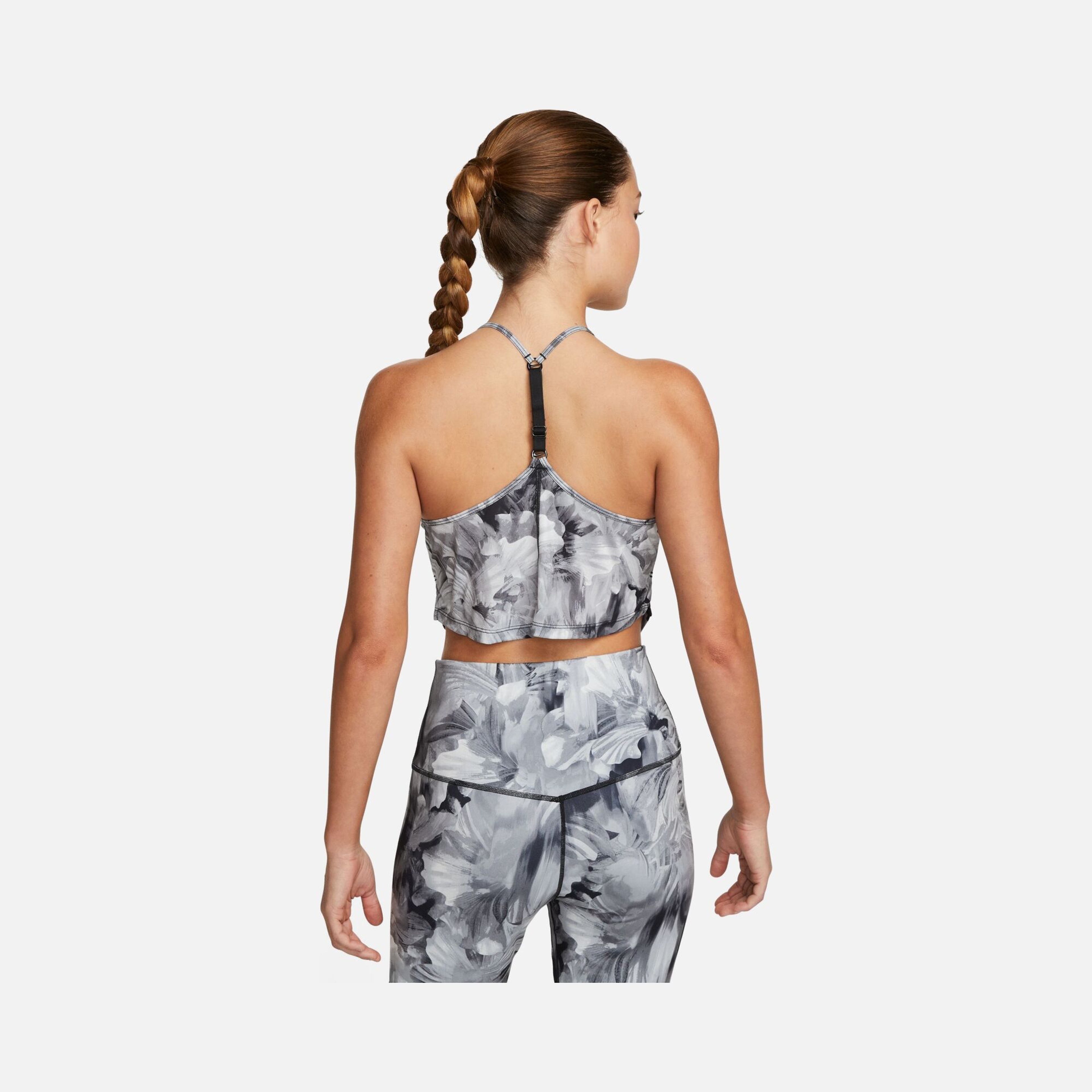 Nike Dri-Fit One Cropped Printed Training Kadın Atlet