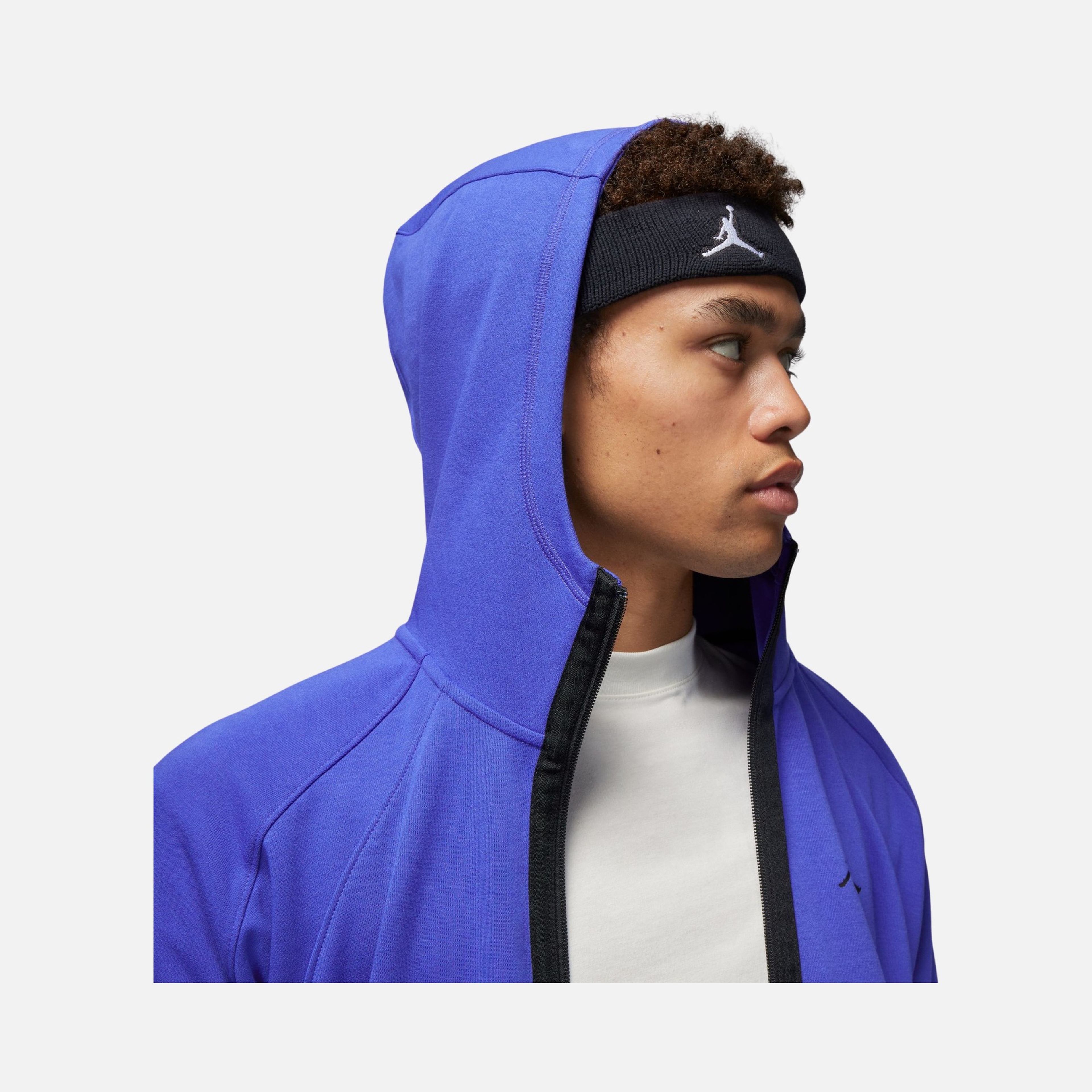 Nike Jordan Dri-Fit Sport Fleece Training Full-Zip Hoodie Erkek Sweatshirt